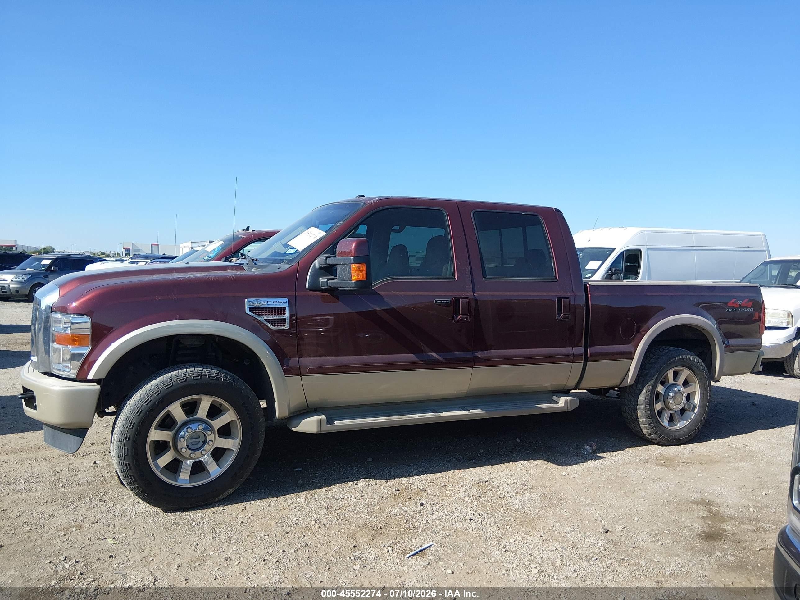 2009 Ford Super Duty F-250 Srw Cabelas/fx4/harley-davidson/king Ranch/lariat/xl/xlt Burgundy vin: 1FTSW21R09EA26758