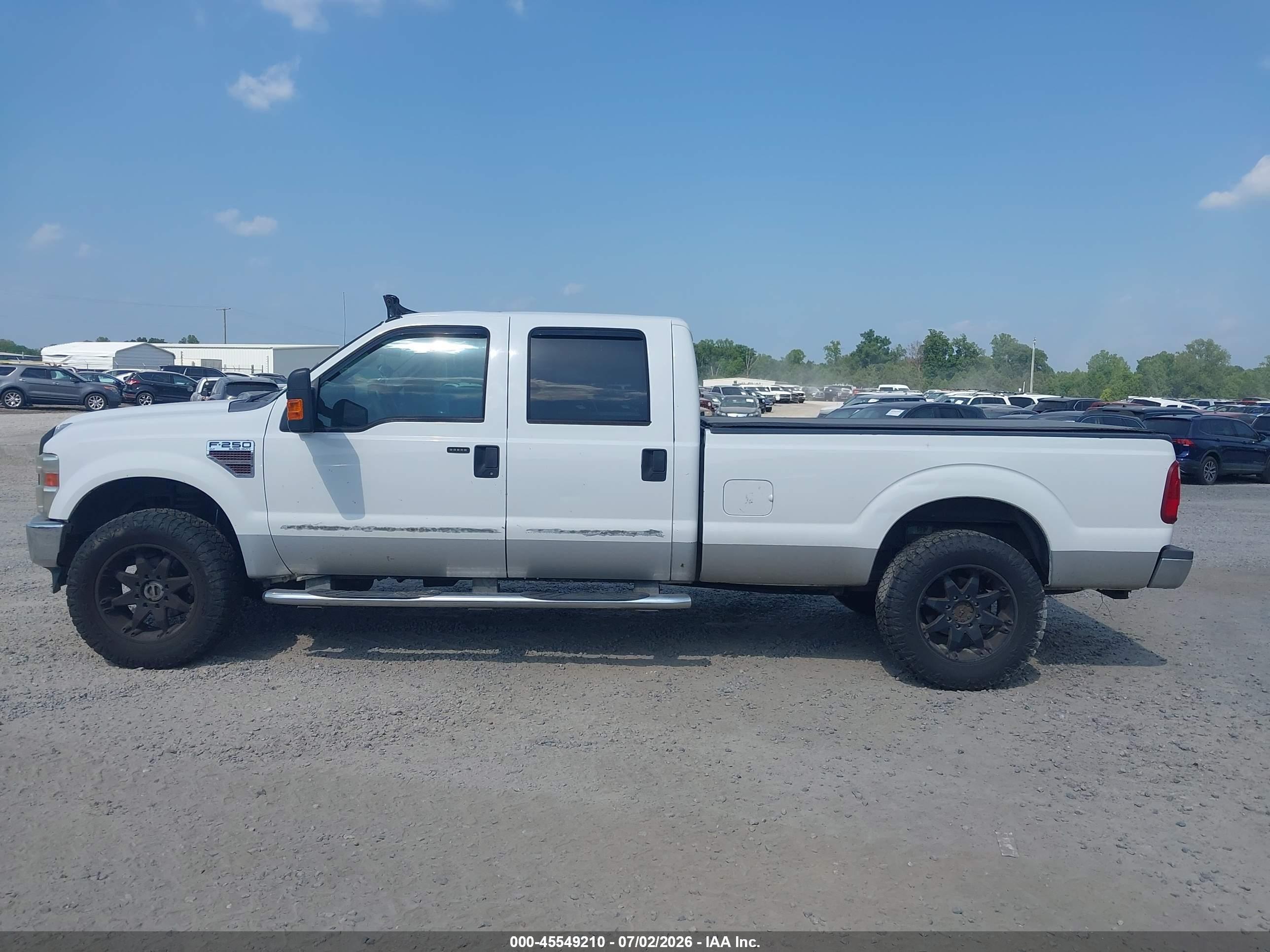 2008 Ford Super Duty F-250 Srw Fx4/harley-davidson/king Ranch/lariat/xl/xlt White vin: 1FTSW21R18EA05867