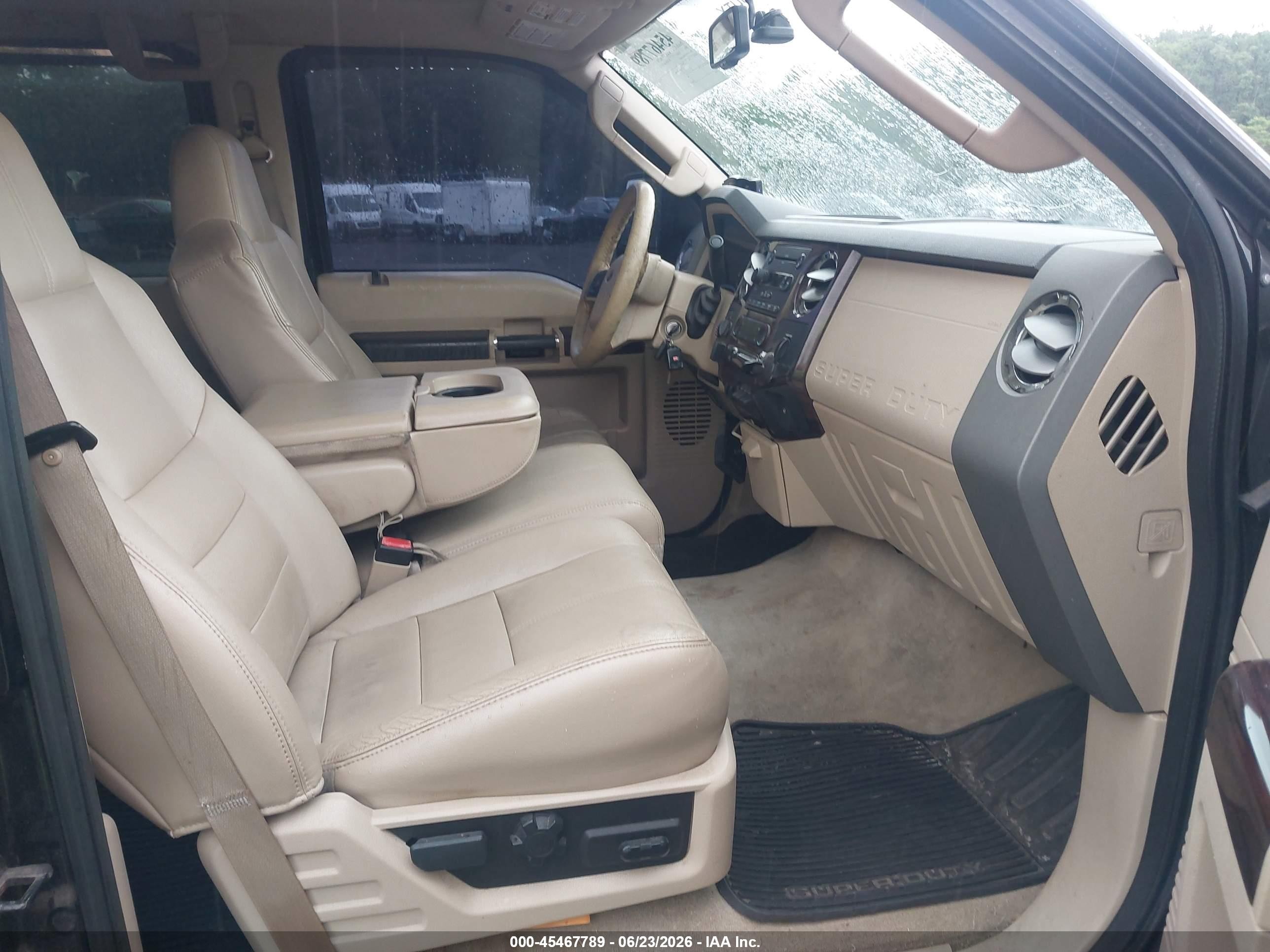 2008 Ford Super Duty F-250 Srw Fx4/harley-davidson/king Ranch/lariat/xl/xlt Black vin: 1FTSW21R18EA34110