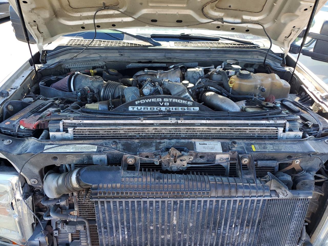 2008 Ford F250 Super Duty Silver vin: 1FTSW21R18EB98330