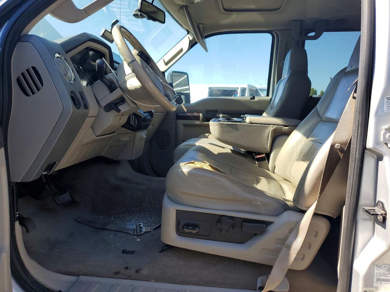 2008 Ford F250 Super Duty Silver vin: 1FTSW21R18EB98330