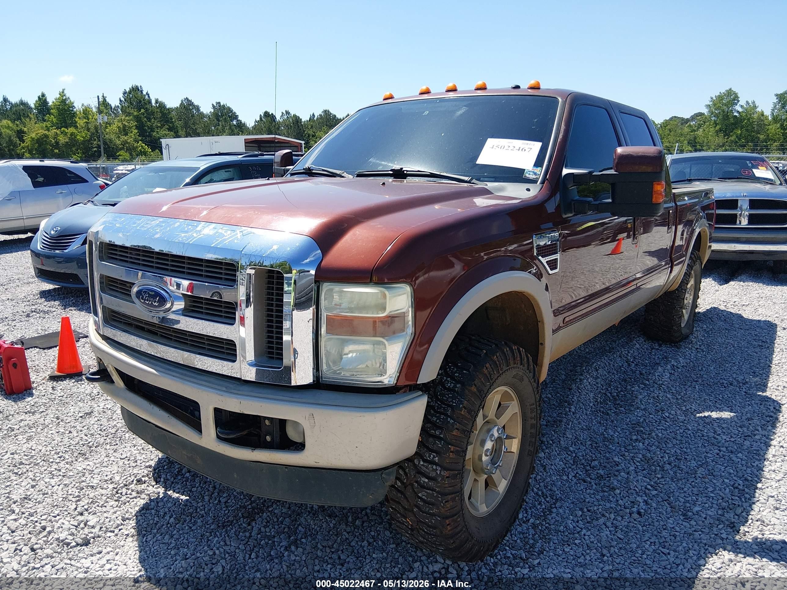 2008 Ford F-250 Fx4/harley-davidson/king Ranch/lariat/xl/xlt Brown vin: 1FTSW21R18EC48286
