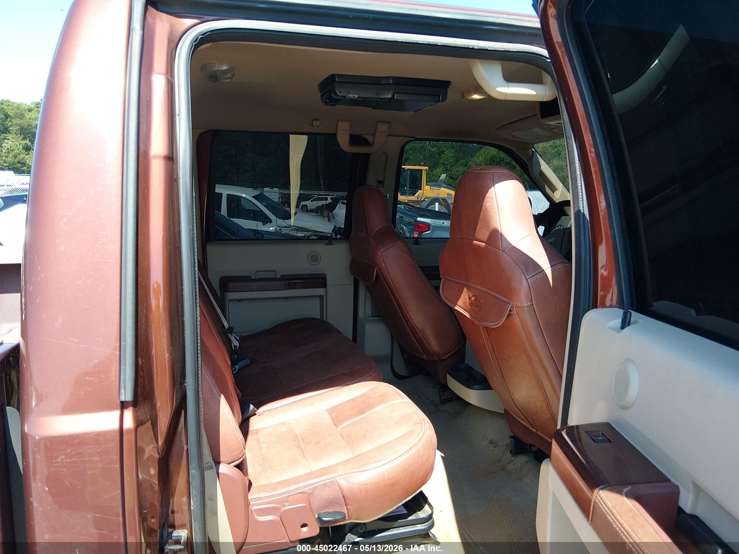 2008 Ford F-250 Fx4/harley-davidson/king Ranch/lariat/xl/xlt Brown vin: 1FTSW21R18EC48286