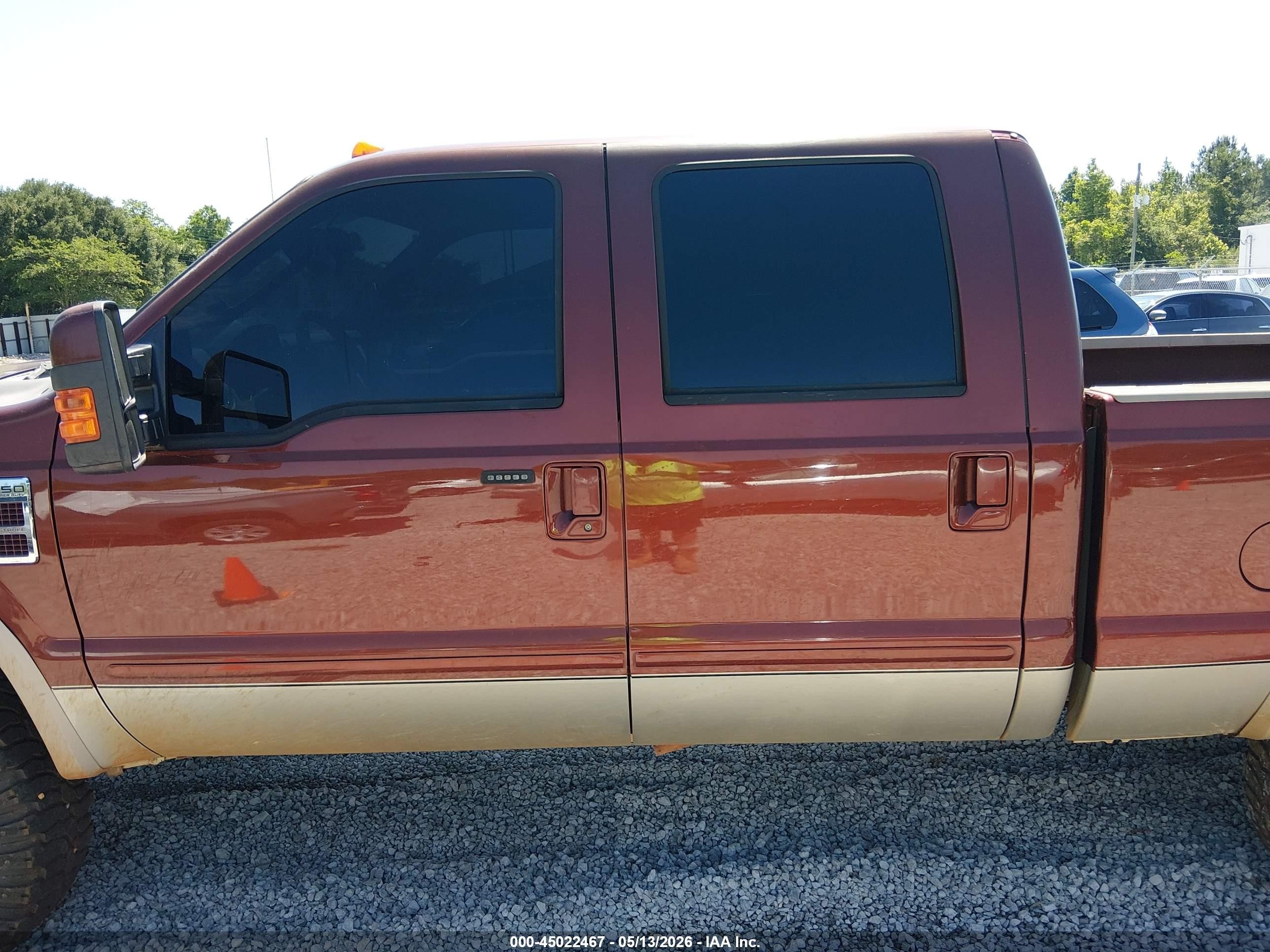 2008 Ford F-250 Fx4/harley-davidson/king Ranch/lariat/xl/xlt Brown vin: 1FTSW21R18EC48286