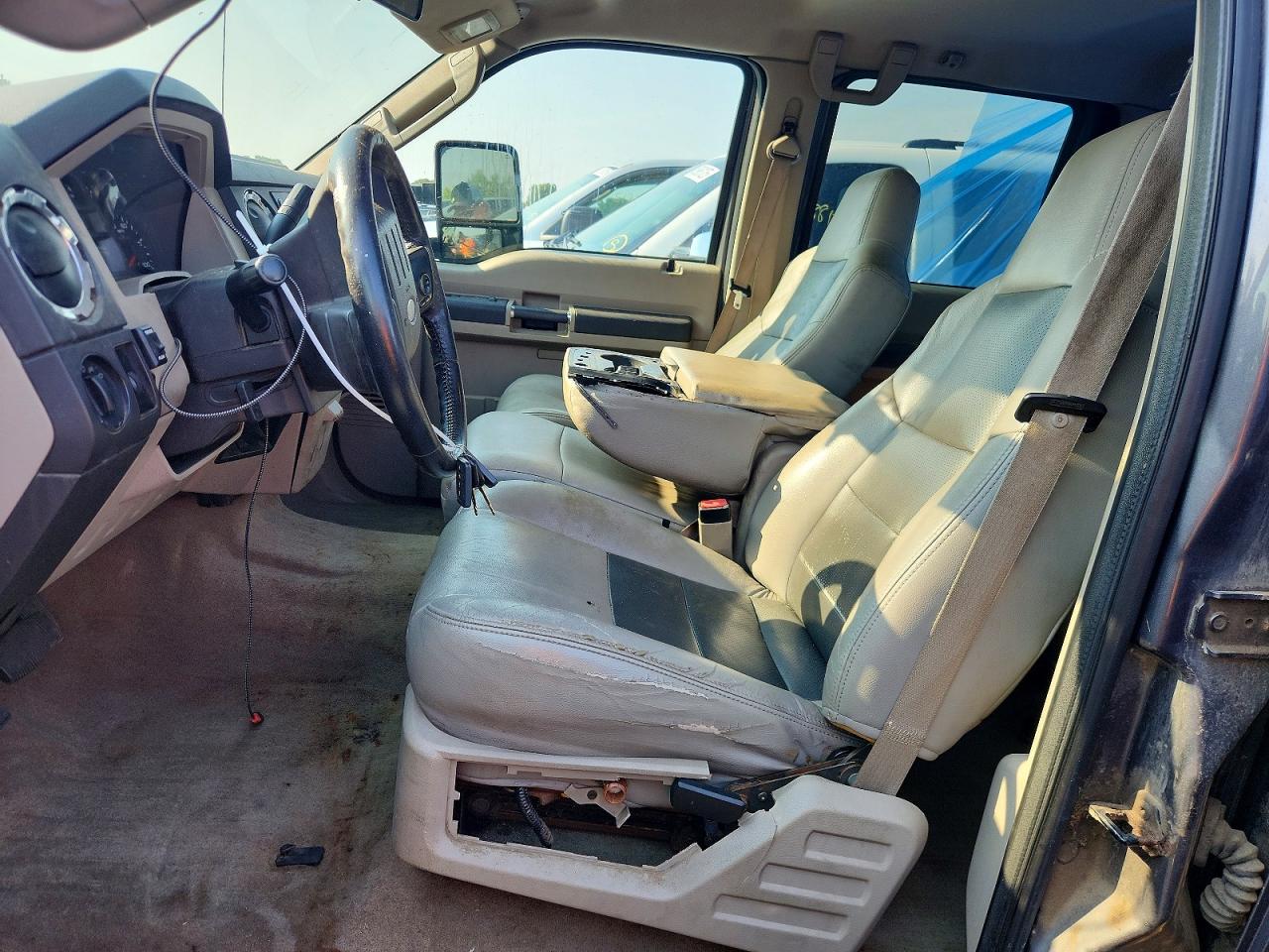 2008 Ford F250 Super Duty Серый vin: 1FTSW21R18EC58042