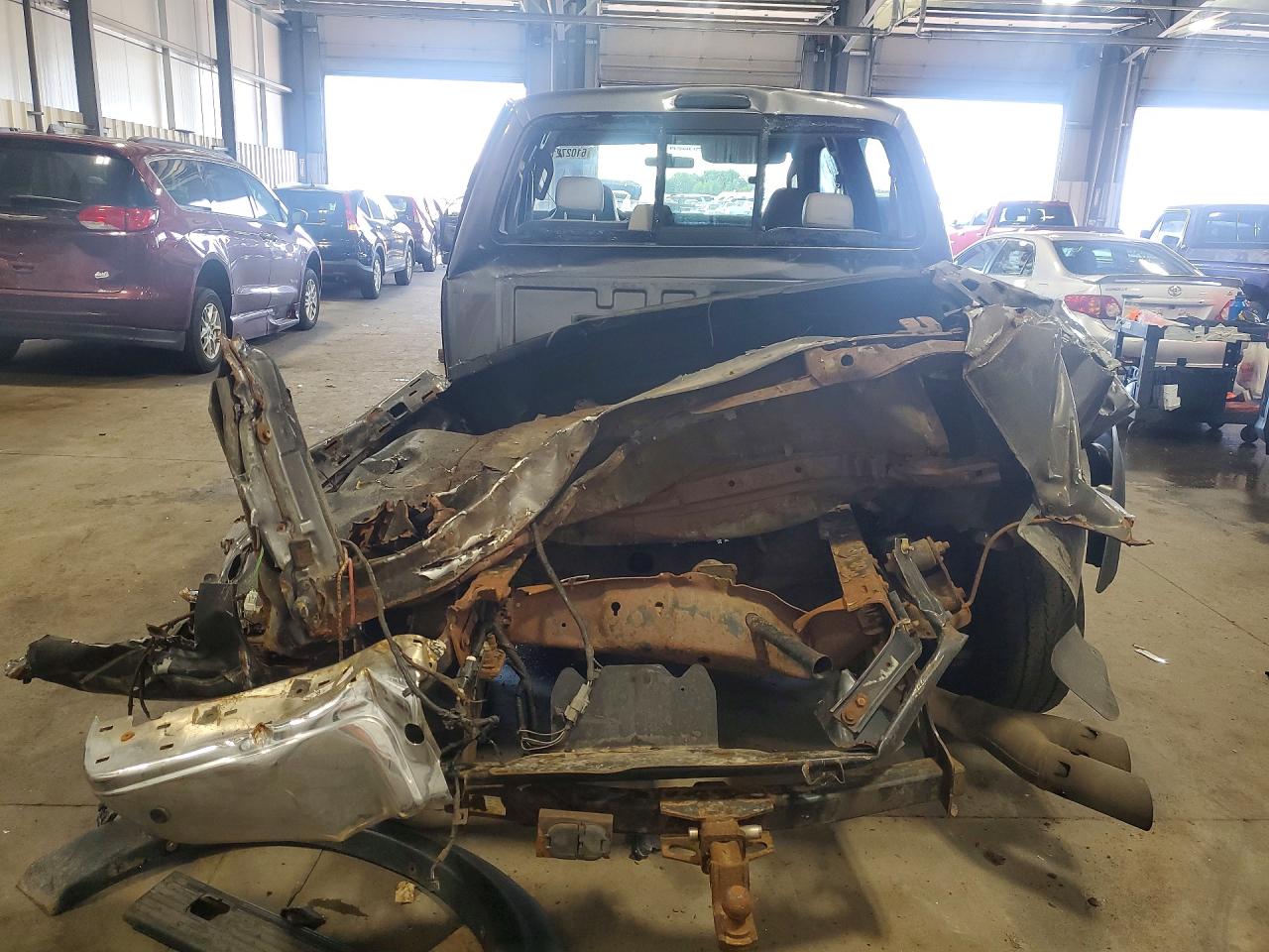 2008 Ford F250 Super Duty Серый vin: 1FTSW21R18EC58042