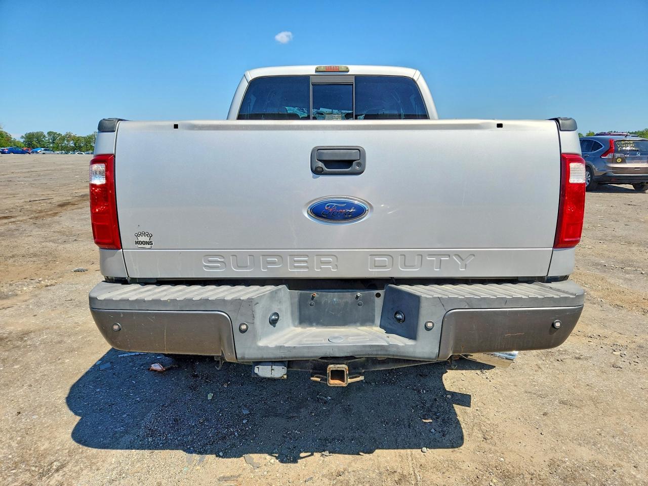2008 Ford F250 Super Duty Silver vin: 1FTSW21R18EC72913
