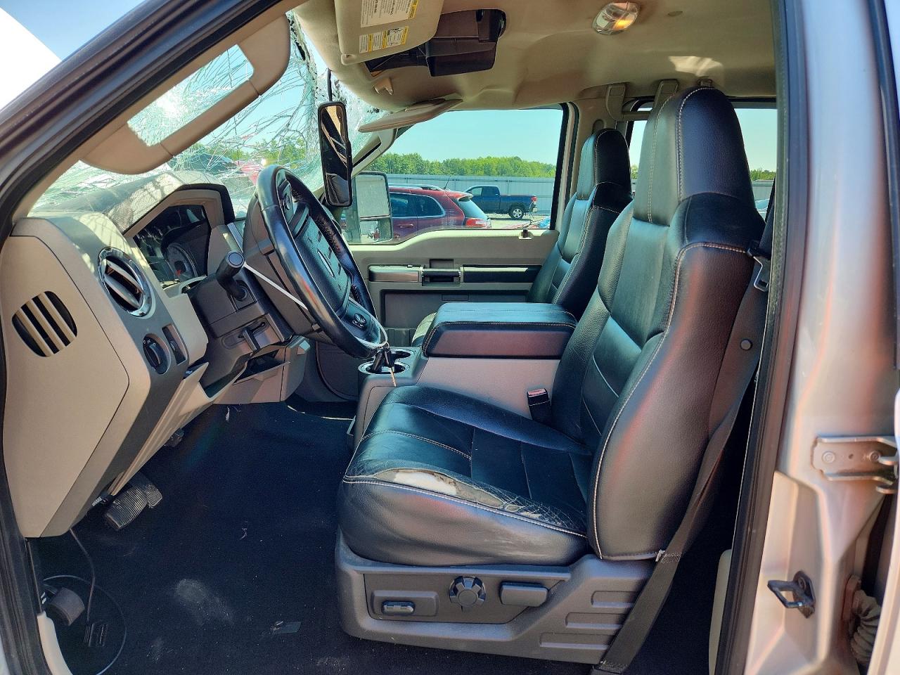 2008 Ford F250 Super Duty Silver vin: 1FTSW21R18EC72913