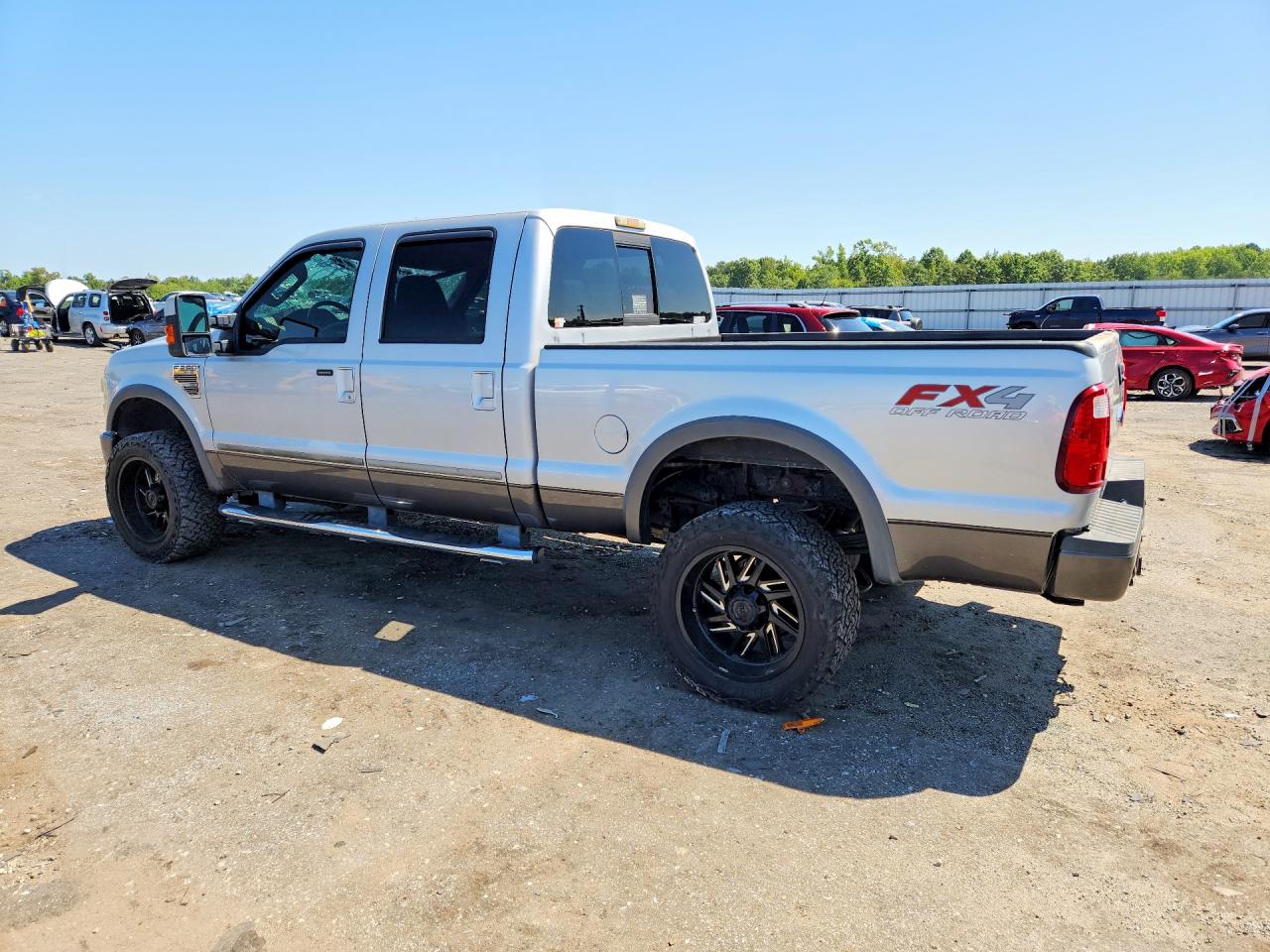 2008 Ford F250 Super Duty Silver vin: 1FTSW21R18EC72913