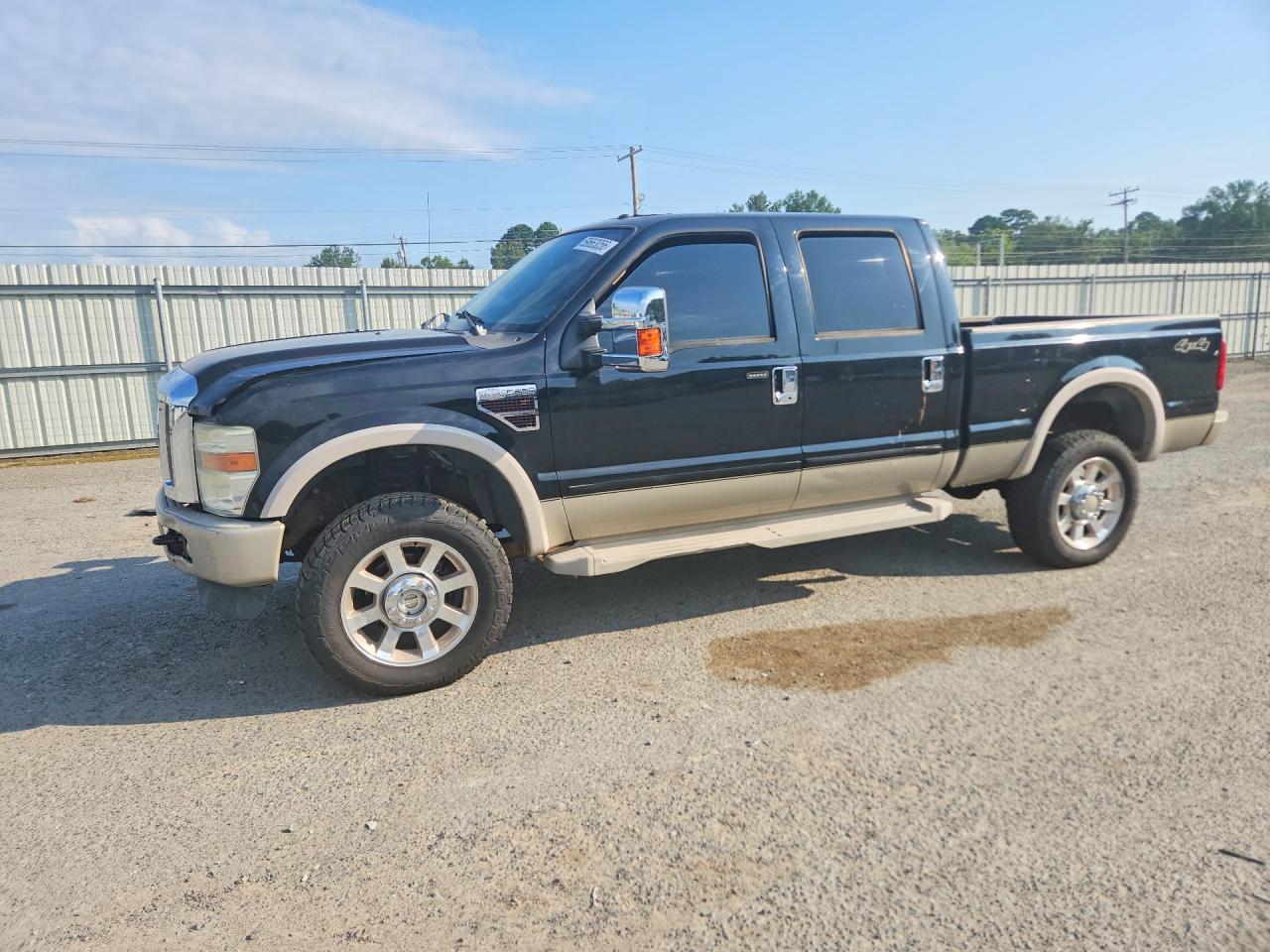 2008 Ford F250 Super Duty Black vin: 1FTSW21R18EC84754