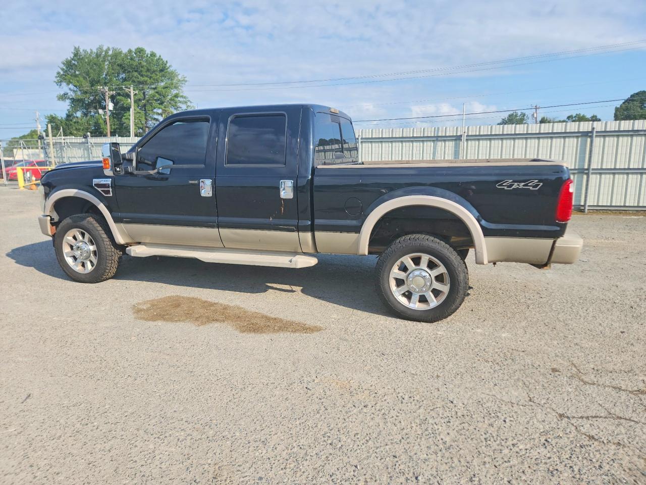 2008 Ford F250 Super Duty Black vin: 1FTSW21R18EC84754