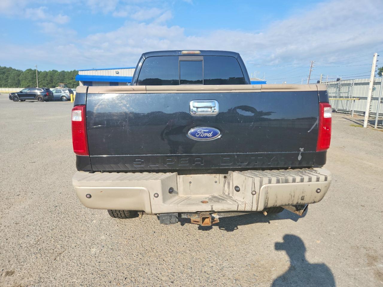 2008 Ford F250 Super Duty Black vin: 1FTSW21R18EC84754