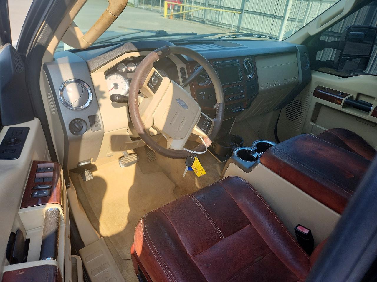 2008 Ford F250 Super Duty Black vin: 1FTSW21R18EC84754