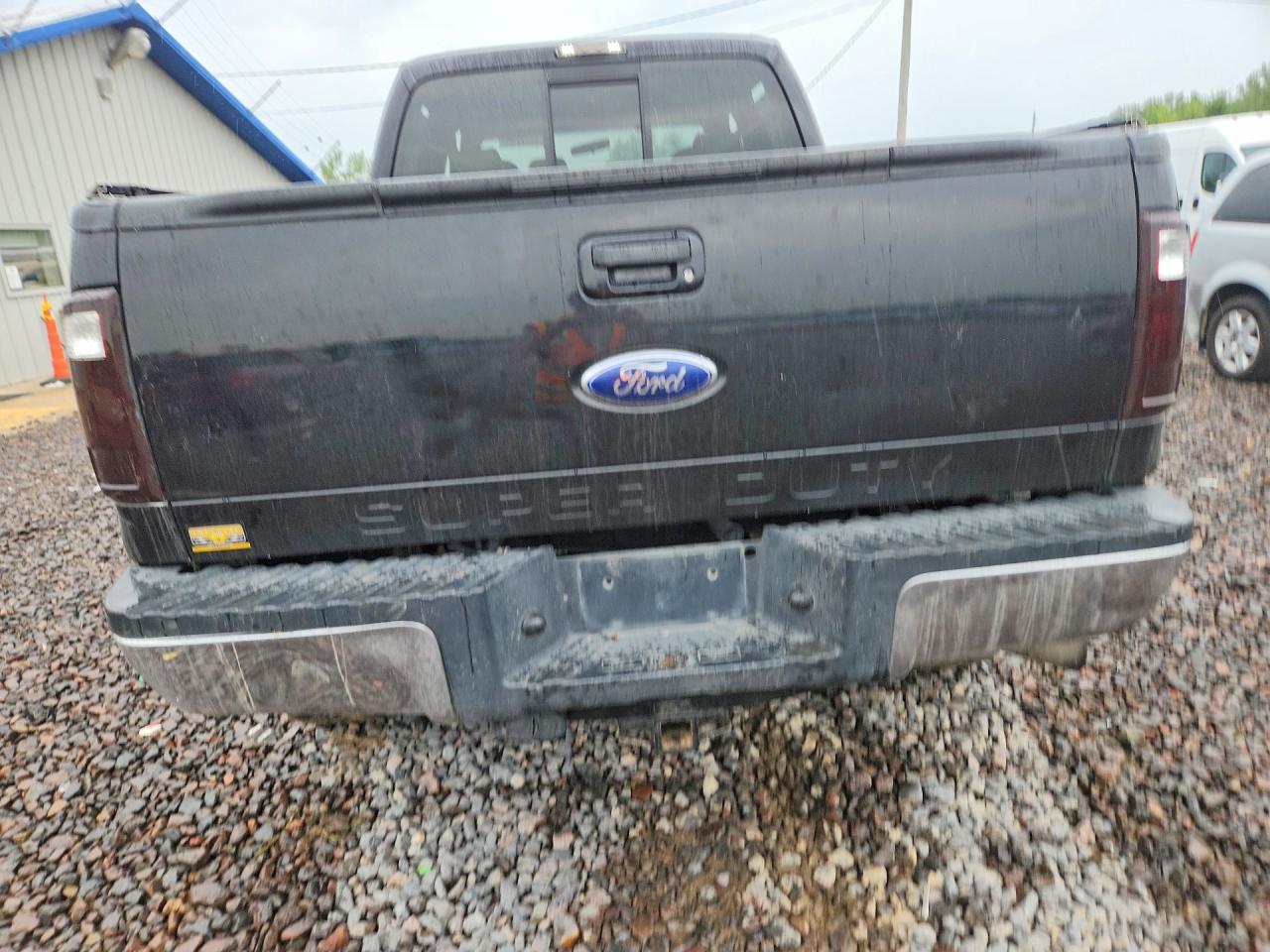 2008 Ford F250 Super Duty Black vin: 1FTSW21R18EC89419