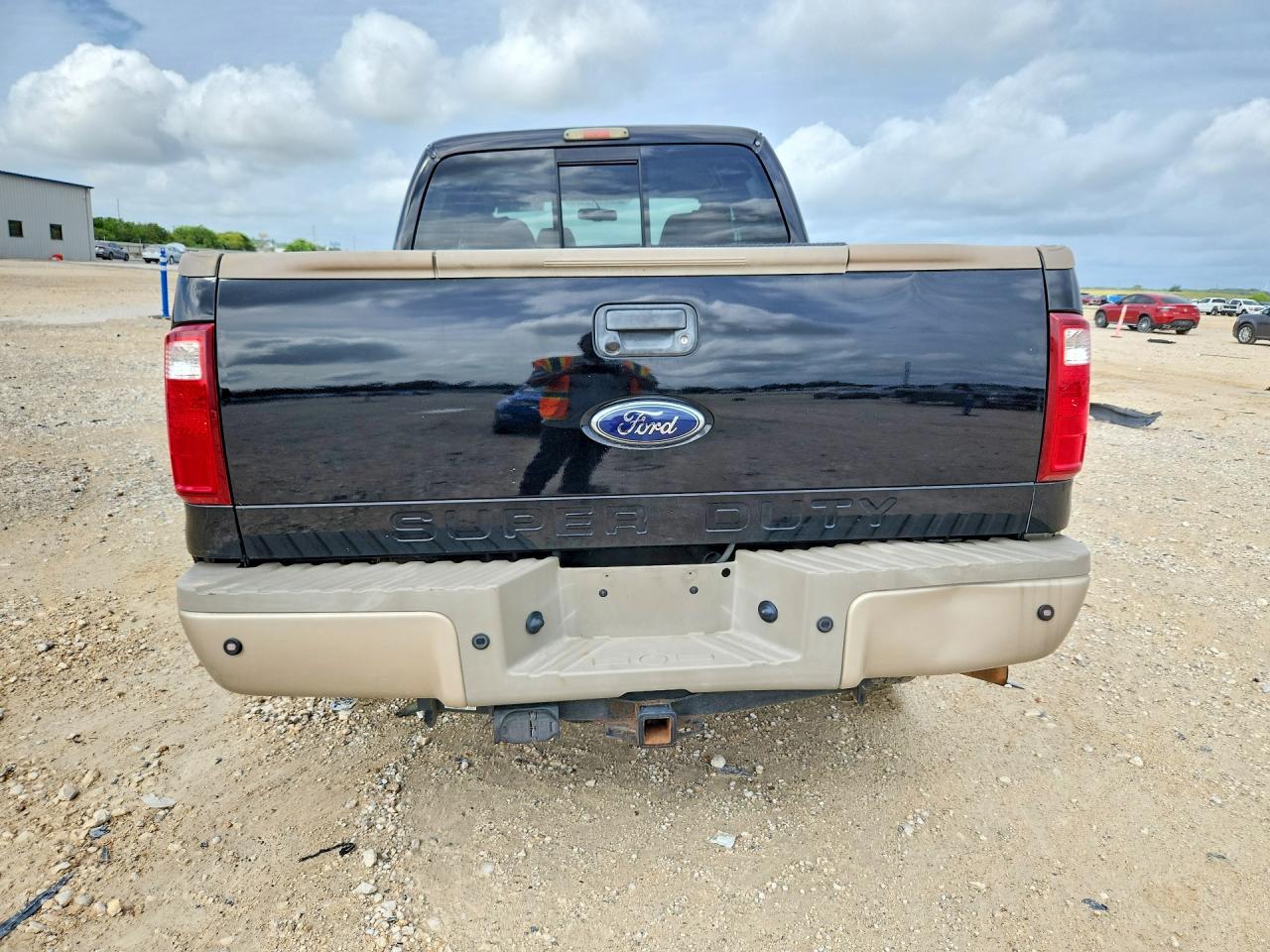 2008 Ford F250 Super Duty Black vin: 1FTSW21R18ED88824