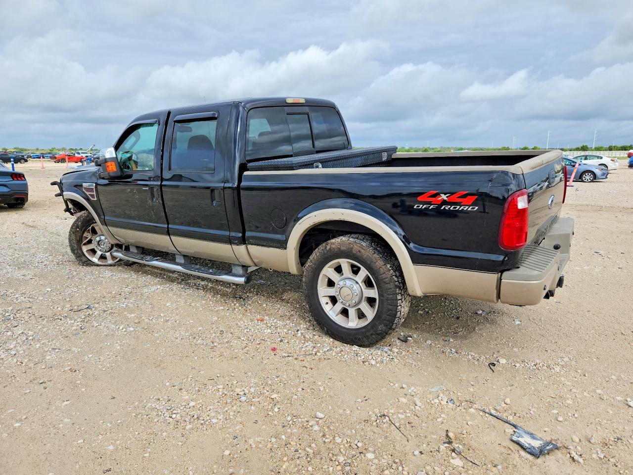 2008 Ford F250 Super Duty Black vin: 1FTSW21R18ED88824