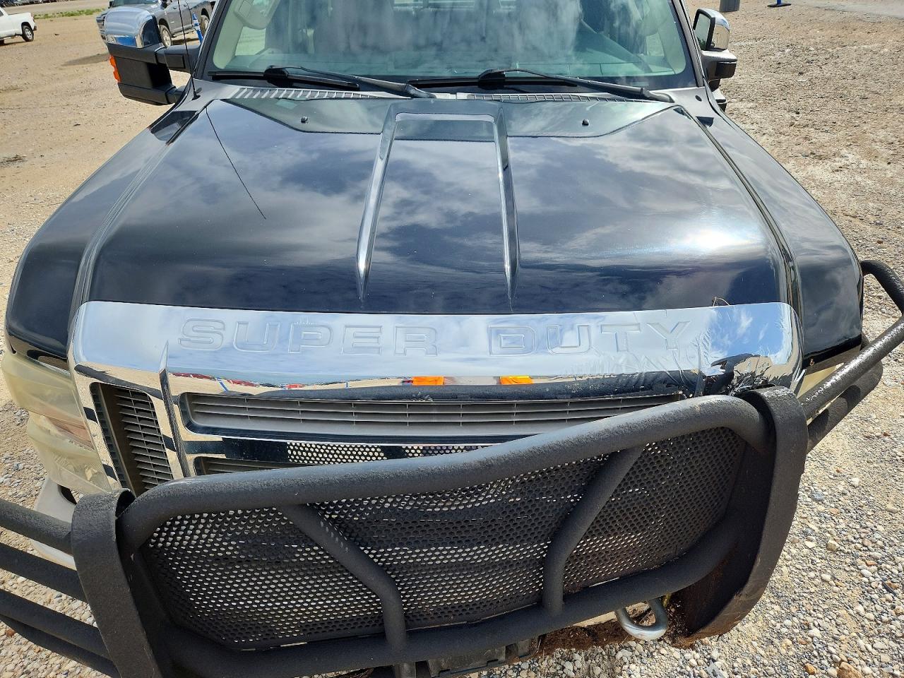 2008 Ford F250 Super Duty Black vin: 1FTSW21R18ED88824