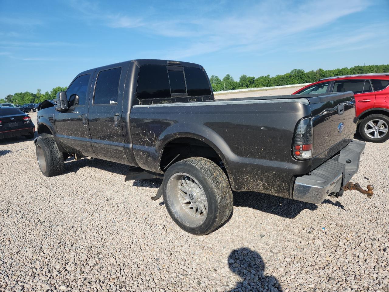 2008 Ford F250 Super Duty Серый vin: 1FTSW21R28EA30485