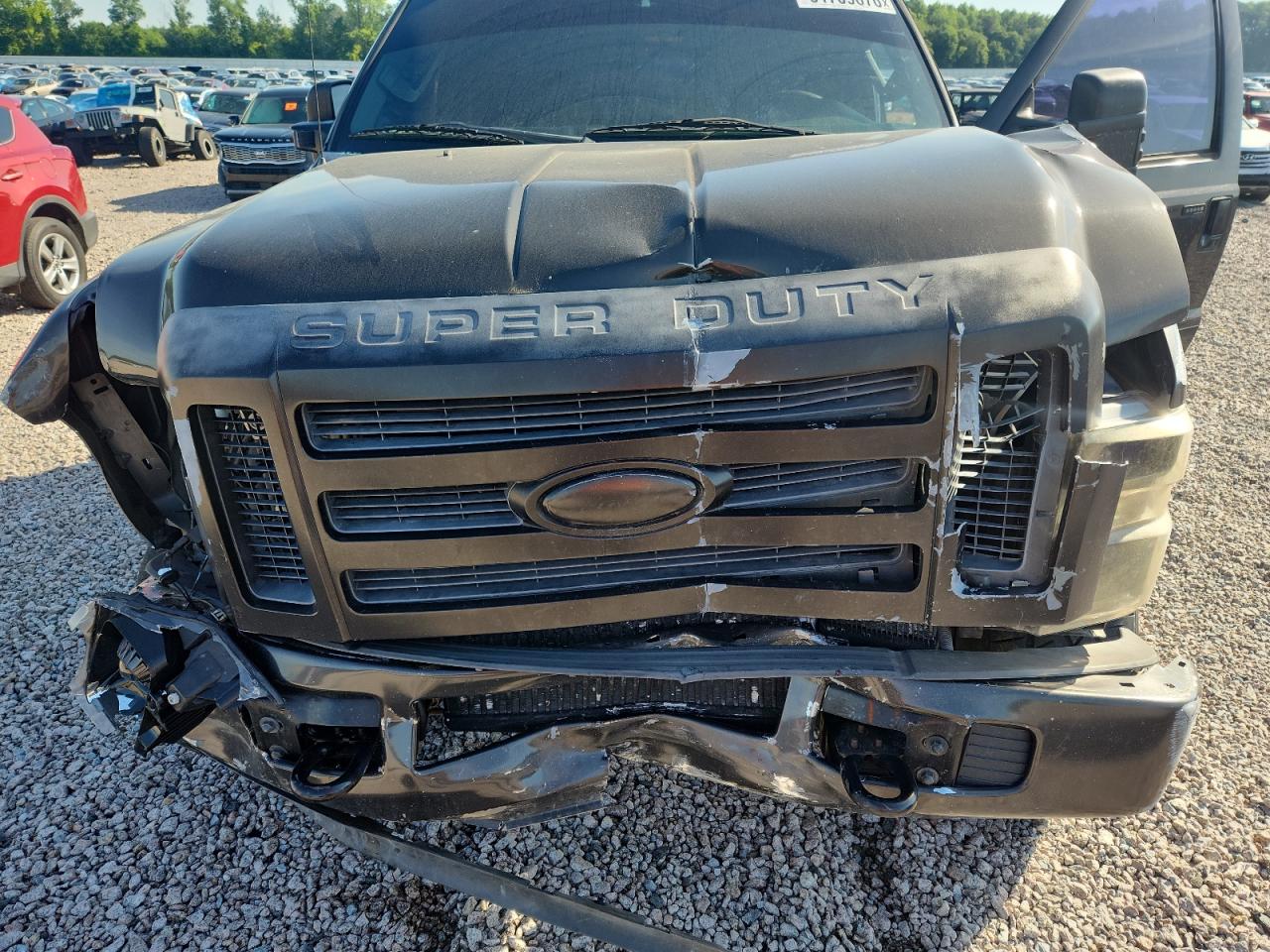 2008 Ford F250 Super Duty Серый vin: 1FTSW21R28EA30485
