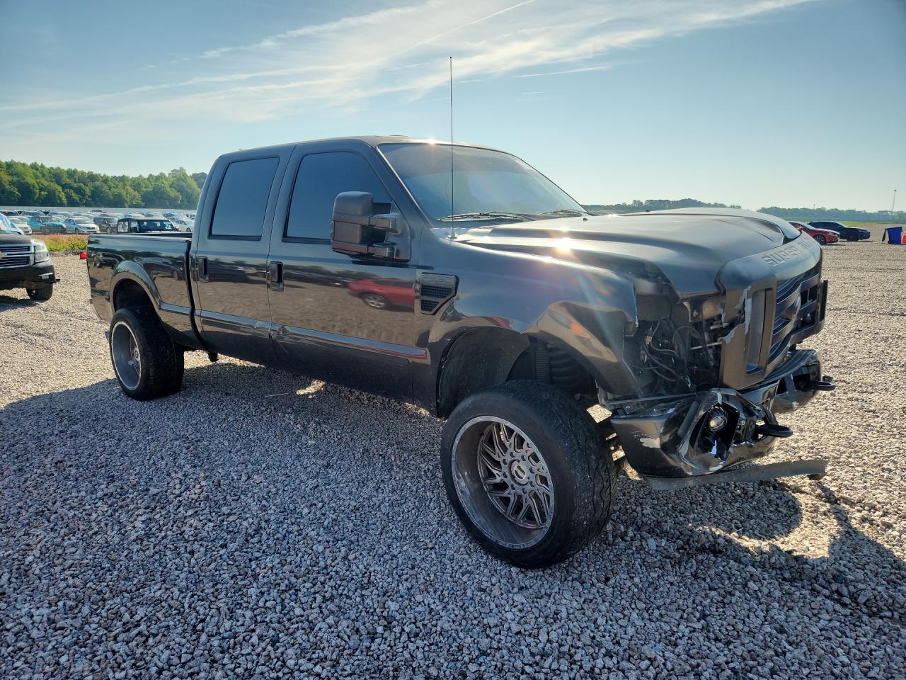 2008 Ford F250 Super Duty Серый vin: 1FTSW21R28EA30485