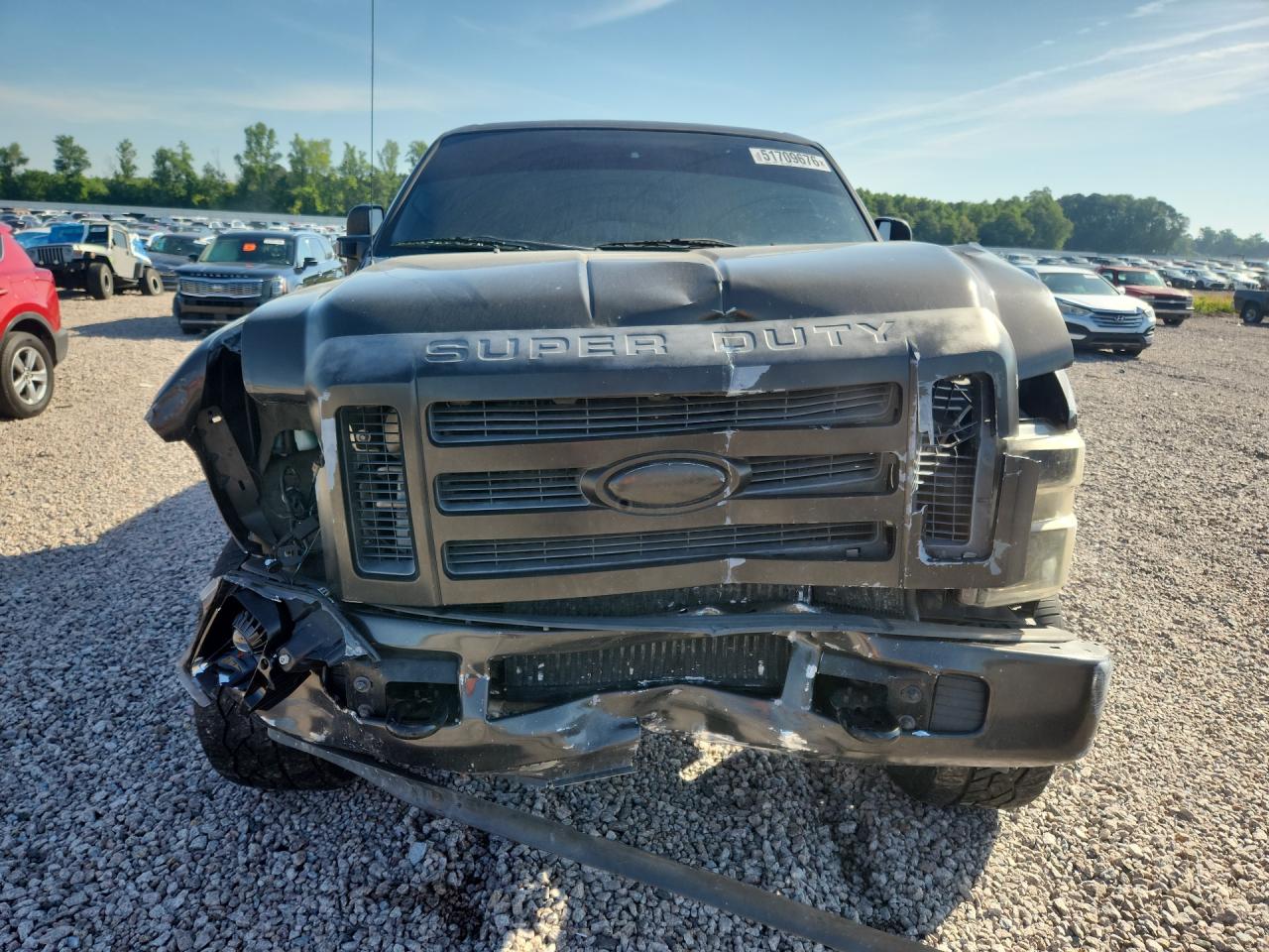 2008 Ford F250 Super Duty Серый vin: 1FTSW21R28EA30485