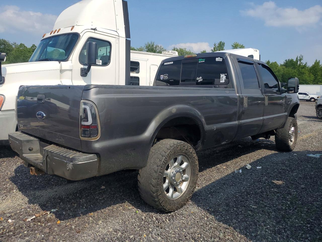 2008 Ford F250 Super Duty Серый vin: 1FTSW21R28EB33180