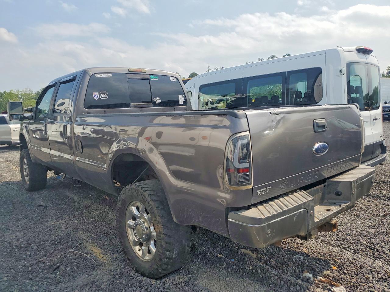 2008 Ford F250 Super Duty Серый vin: 1FTSW21R28EB33180