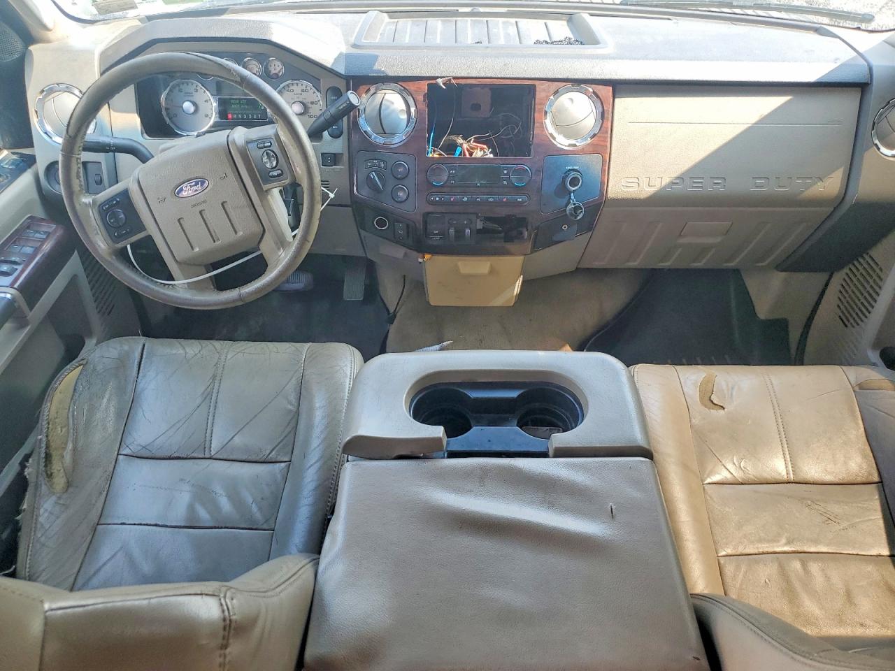 2008 Ford F250 Super Duty Серый vin: 1FTSW21R28EB33180