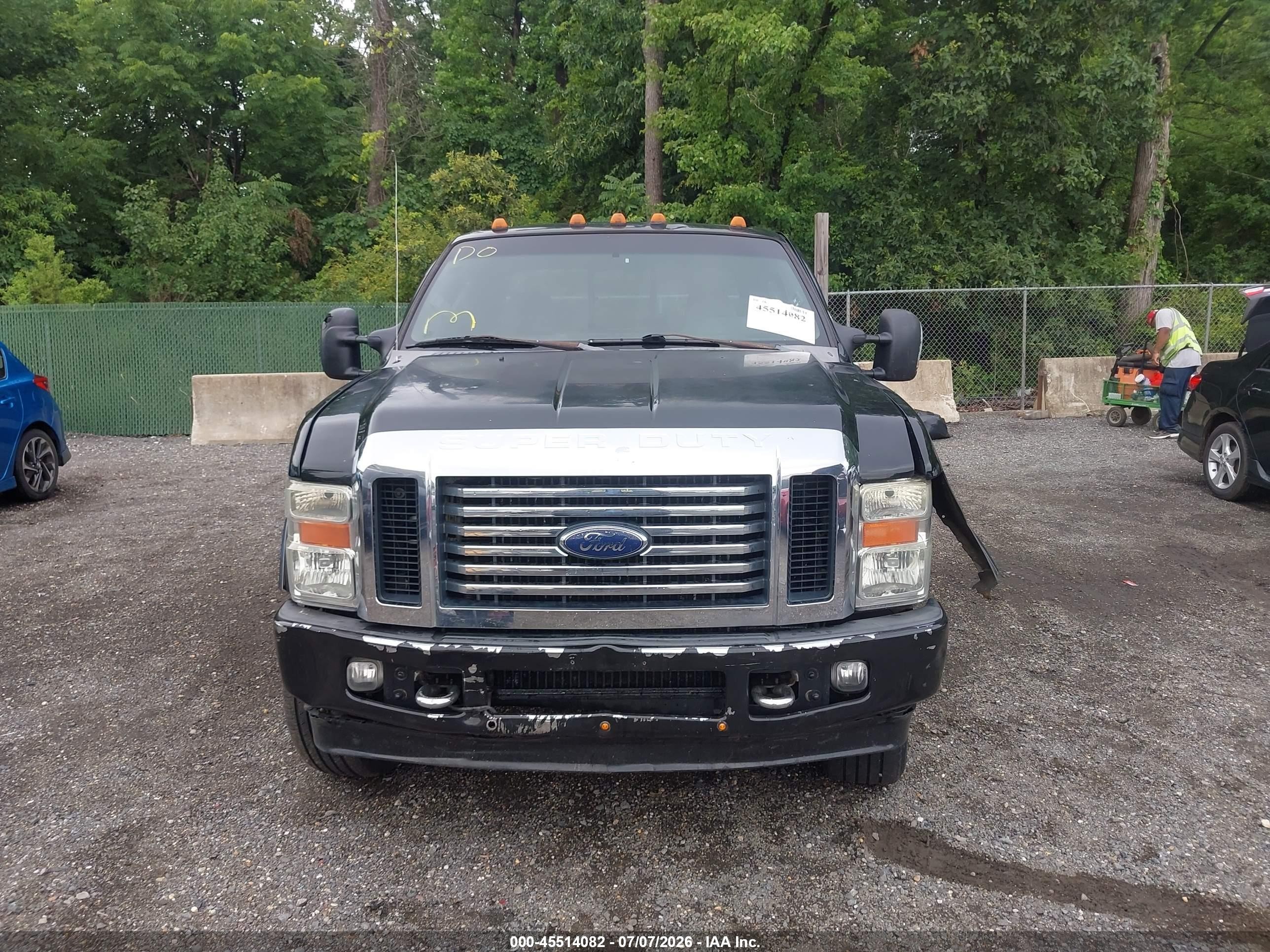 2008 Ford Super Duty F-250 Srw Fx4/harley-davidson/king Ranch/lariat/xl/xlt Black vin: 1FTSW21R28EC13370