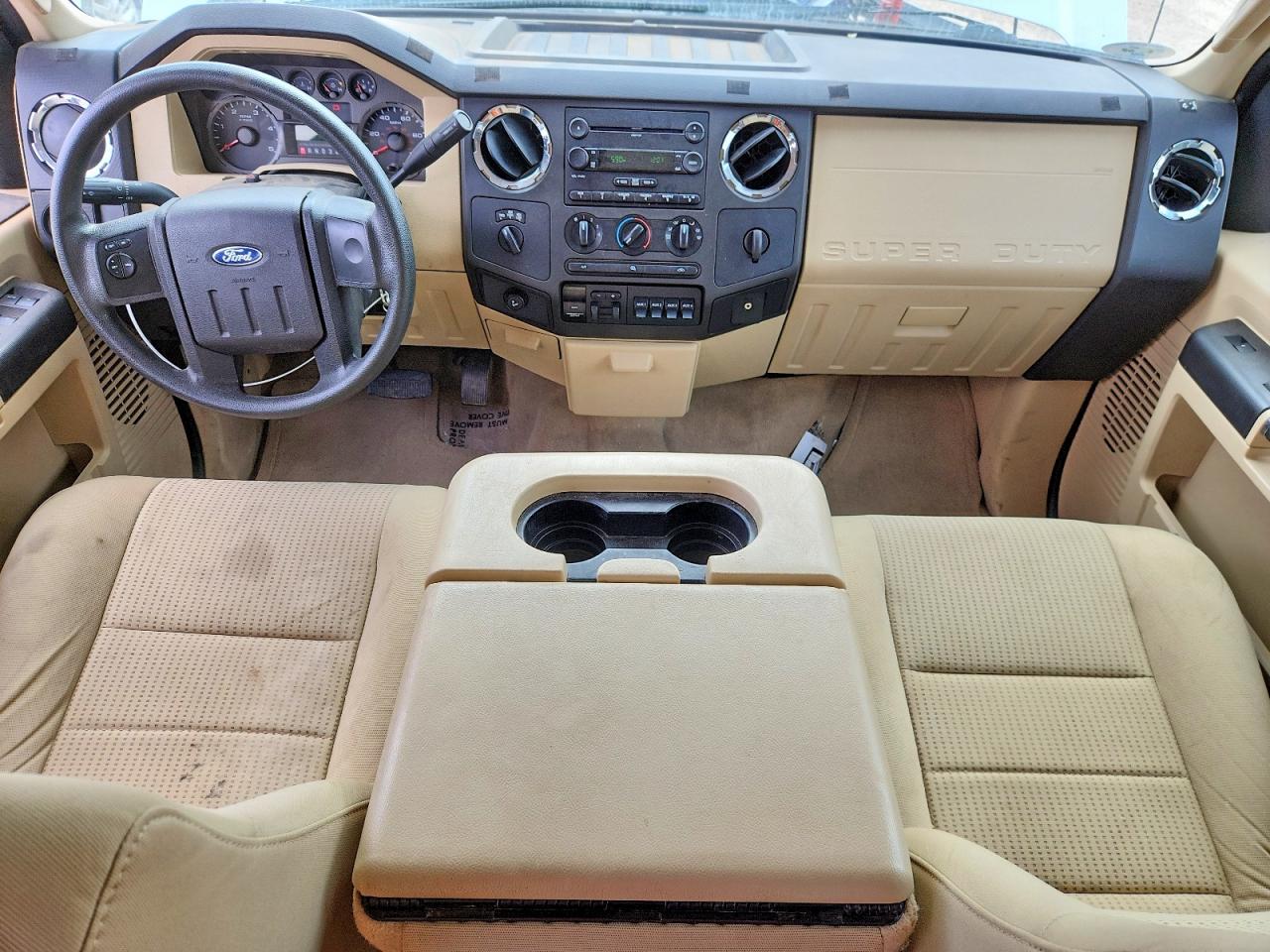 2008 Ford F250 Super Duty White vin: 1FTSW21R28ED19771