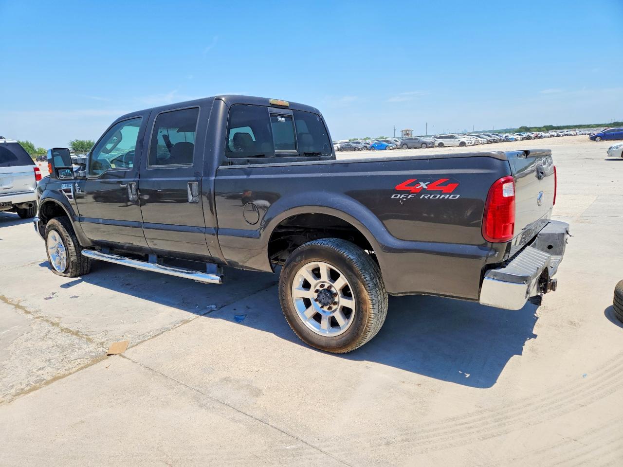 2008 Ford F250 Super Duty Gray vin: 1FTSW21R28ED41964