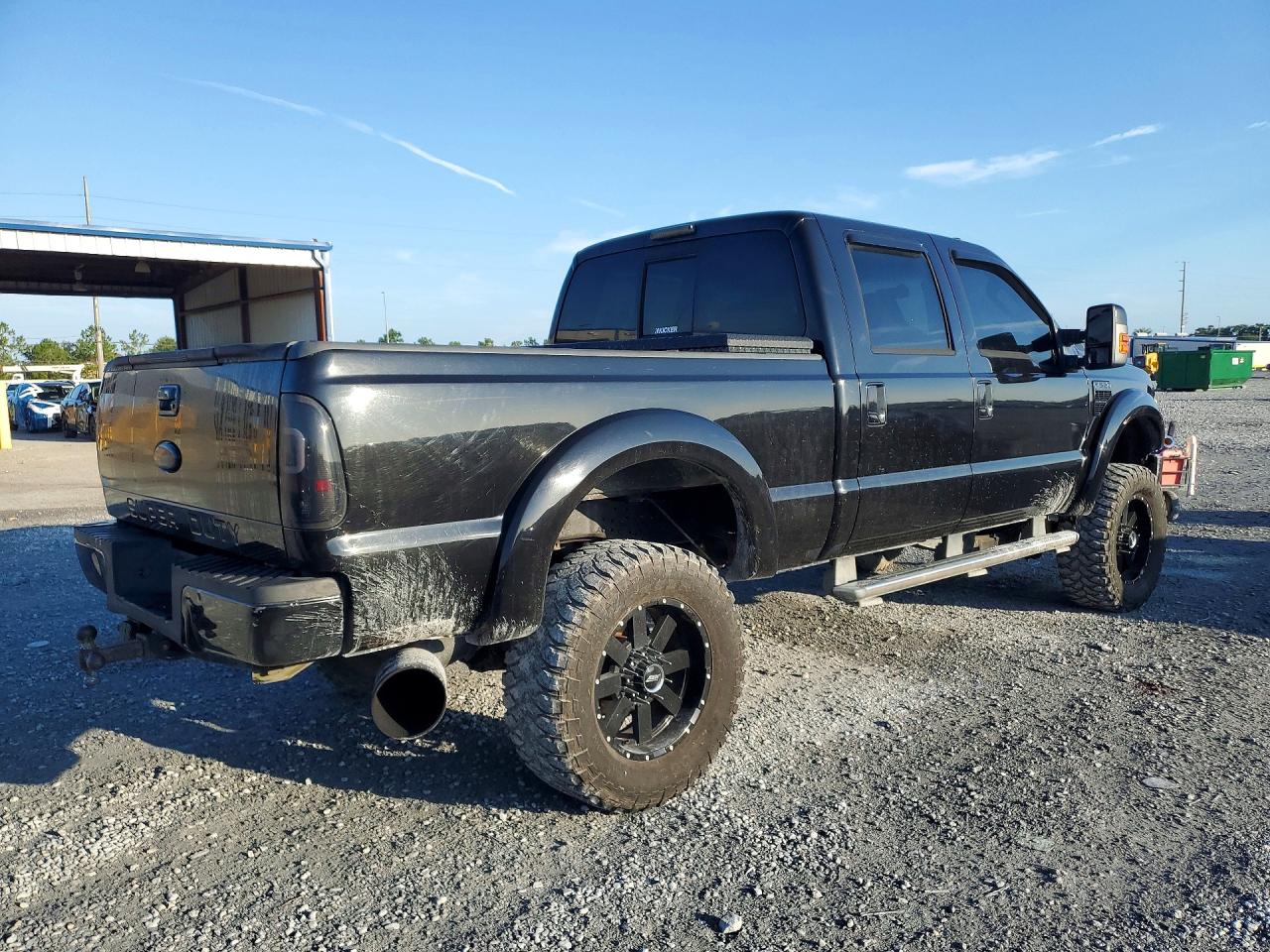 2008 Ford F250 Super Duty Black vin: 1FTSW21R28ED81204