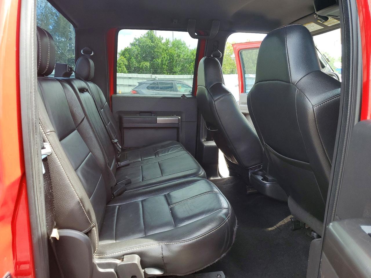 2008 Ford F250 Super Duty Red vin: 1FTSW21R38EC45731