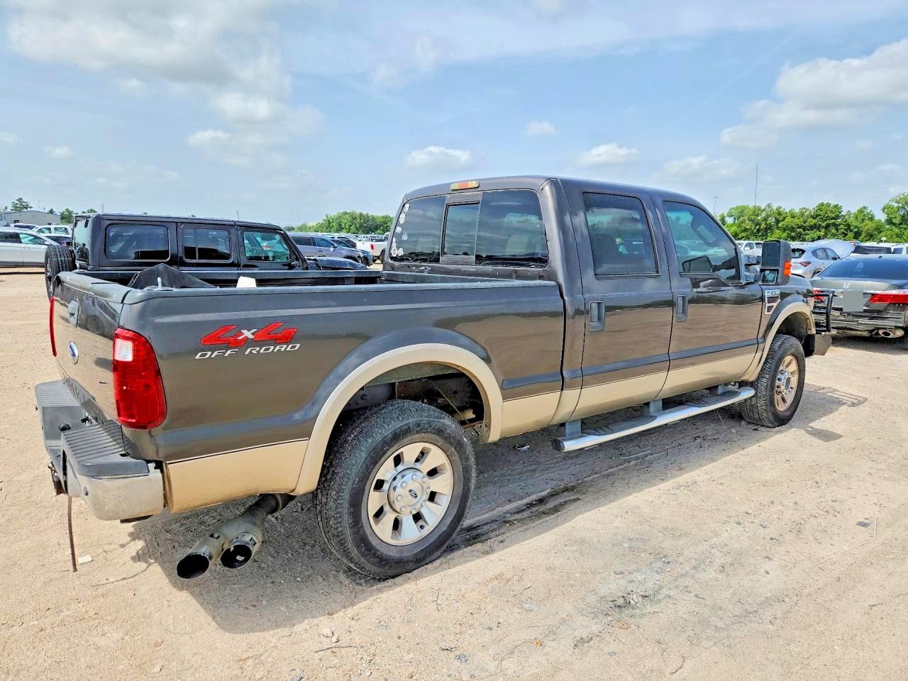 2008 Ford F250 Super Duty Brown vin: 1FTSW21R38ED00694