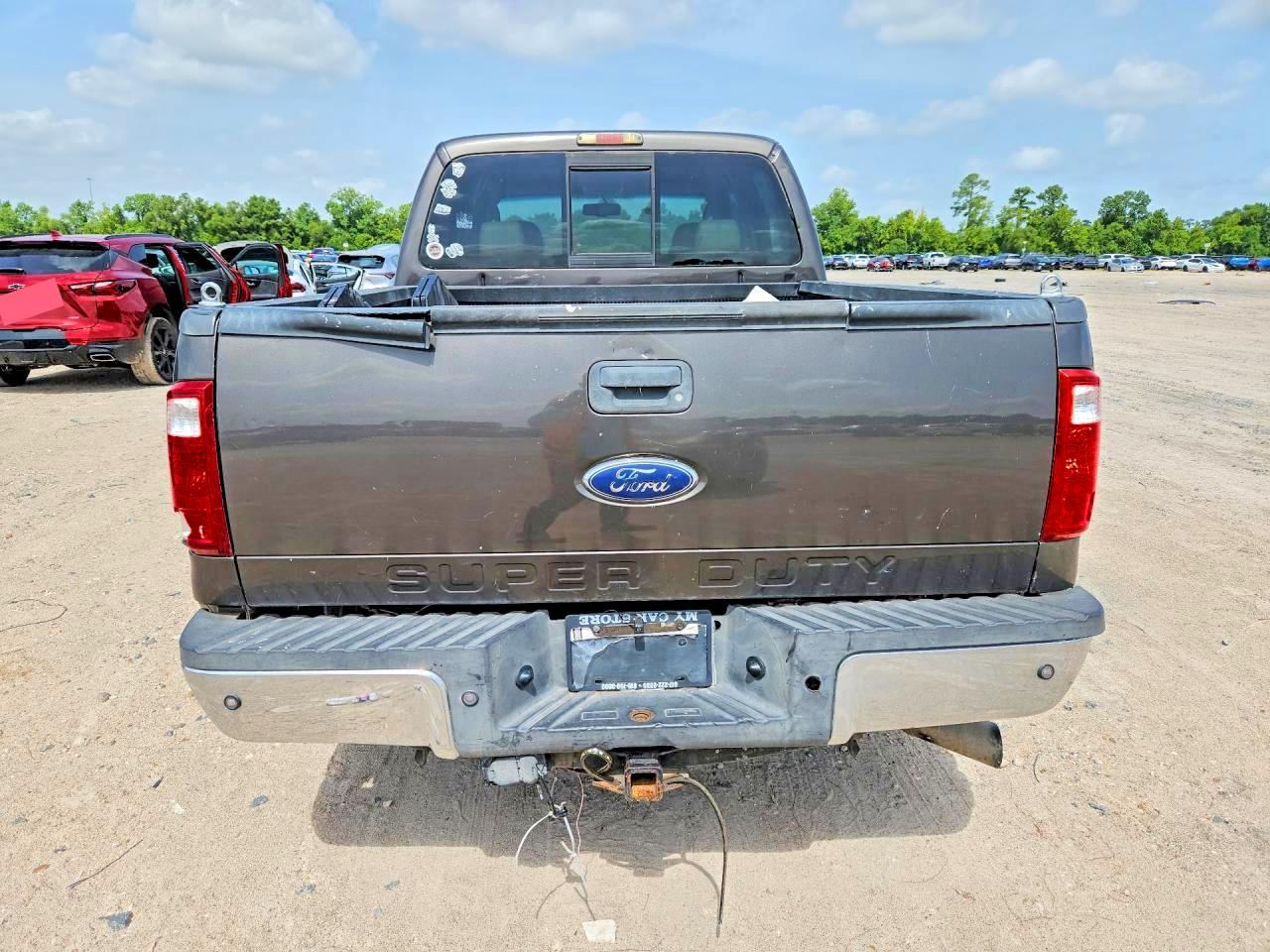 2008 Ford F250 Super Duty Brown vin: 1FTSW21R38ED00694