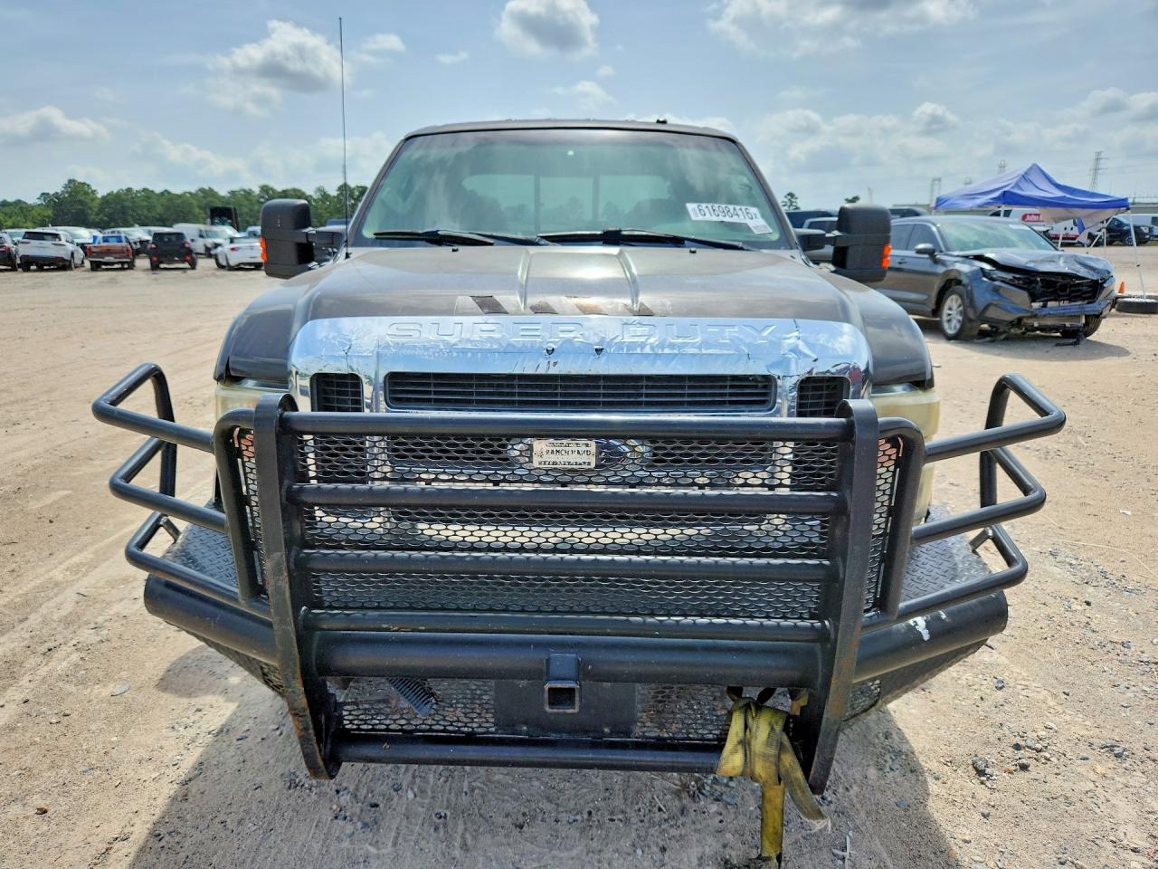 2008 Ford F250 Super Duty Brown vin: 1FTSW21R38ED00694