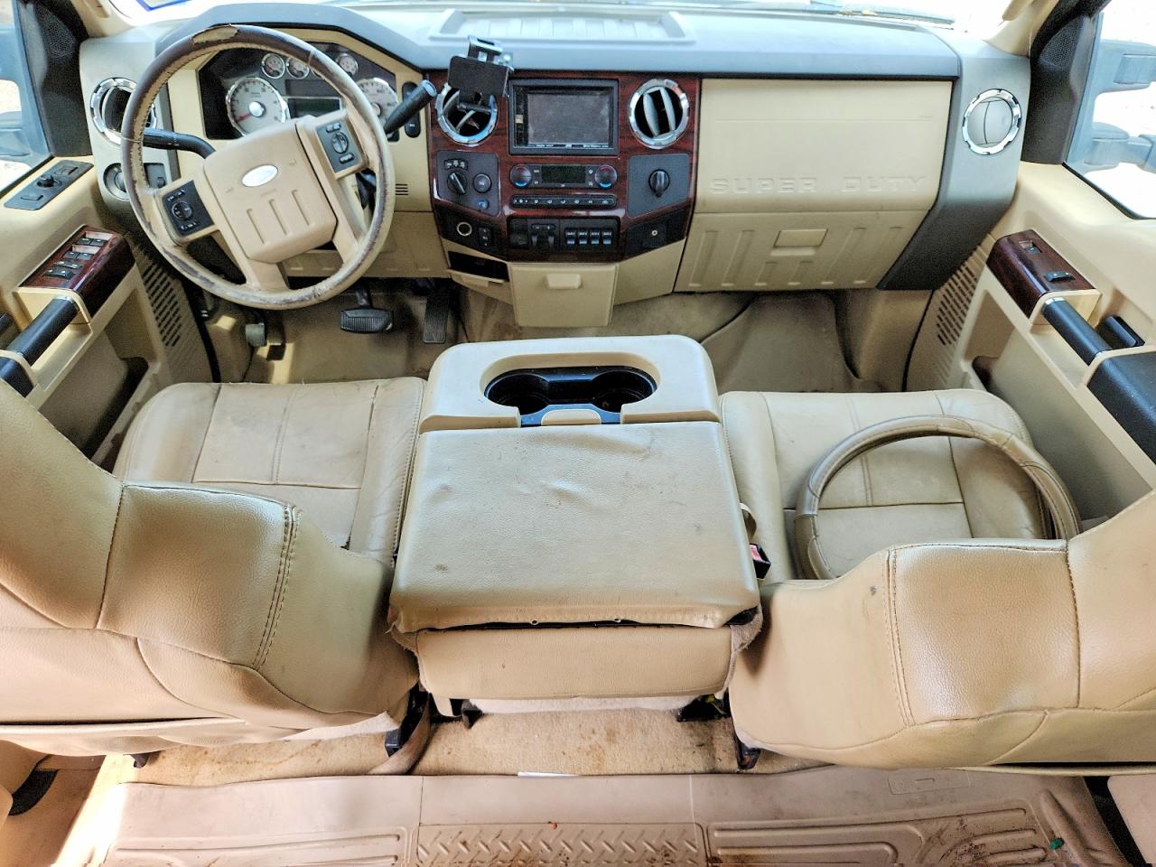 2008 Ford F250 Super Duty Brown vin: 1FTSW21R38ED00694