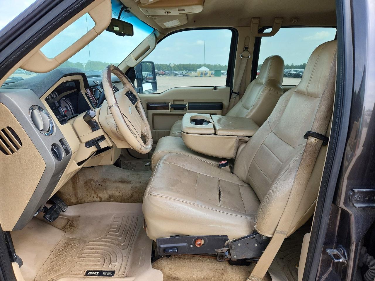2008 Ford F250 Super Duty Brown vin: 1FTSW21R38ED00694