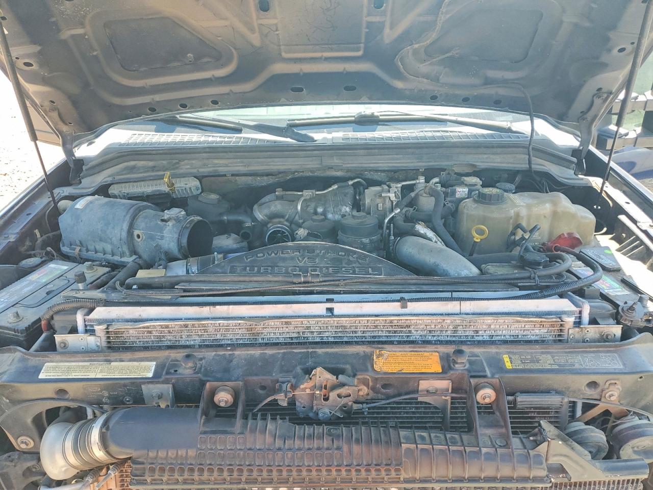 2008 Ford F250 Super Duty Blue vin: 1FTSW21R38ED14028