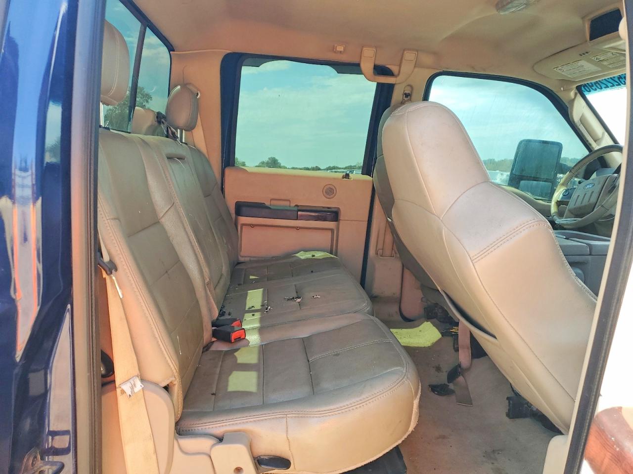 2008 Ford F250 Super Duty Blue vin: 1FTSW21R38ED14028