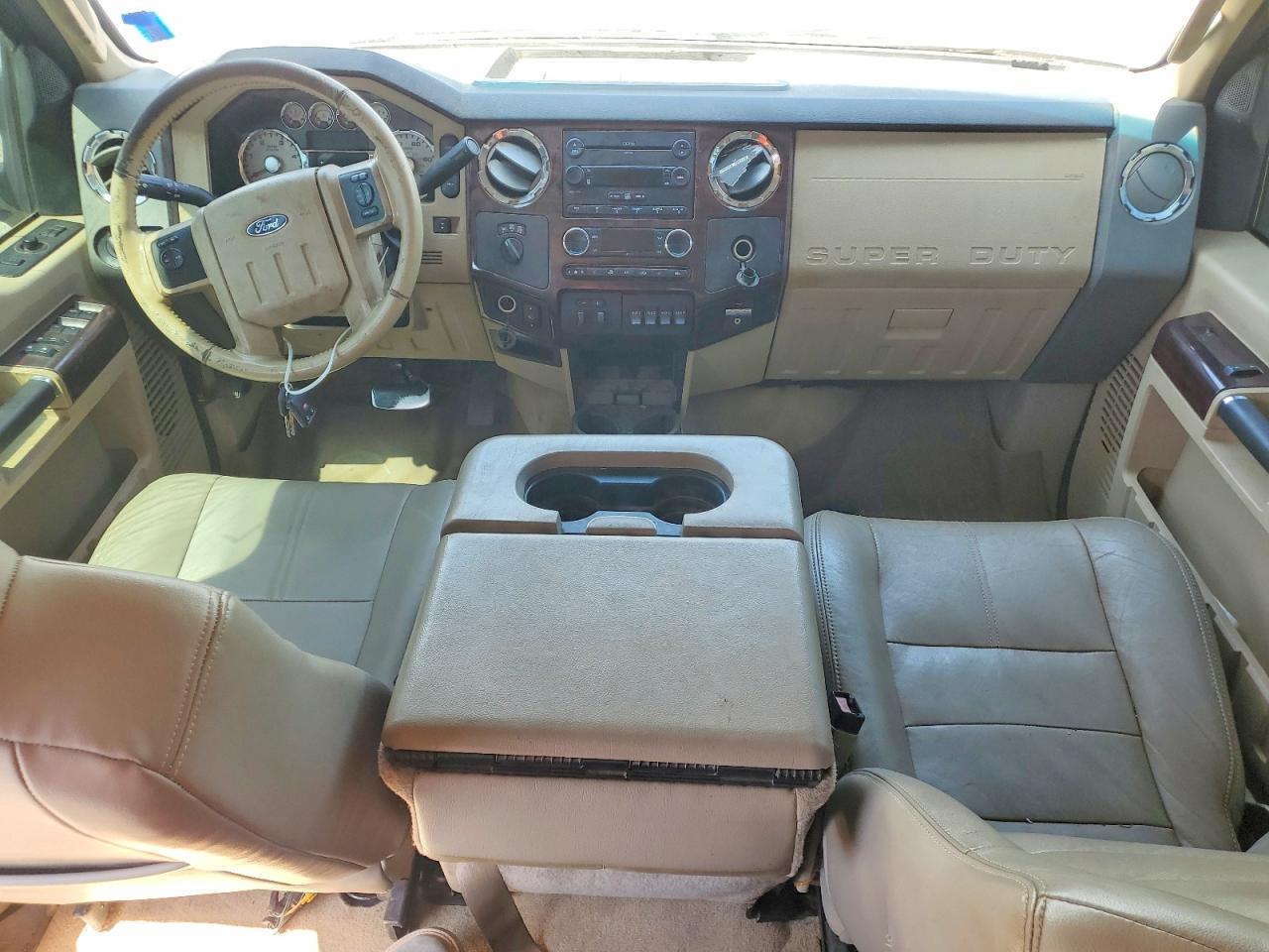 2008 Ford F250 Super Duty Blue vin: 1FTSW21R38ED14028
