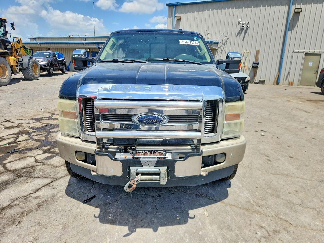 2008 Ford F250 Super Duty Black vin: 1FTSW21R38ED95113