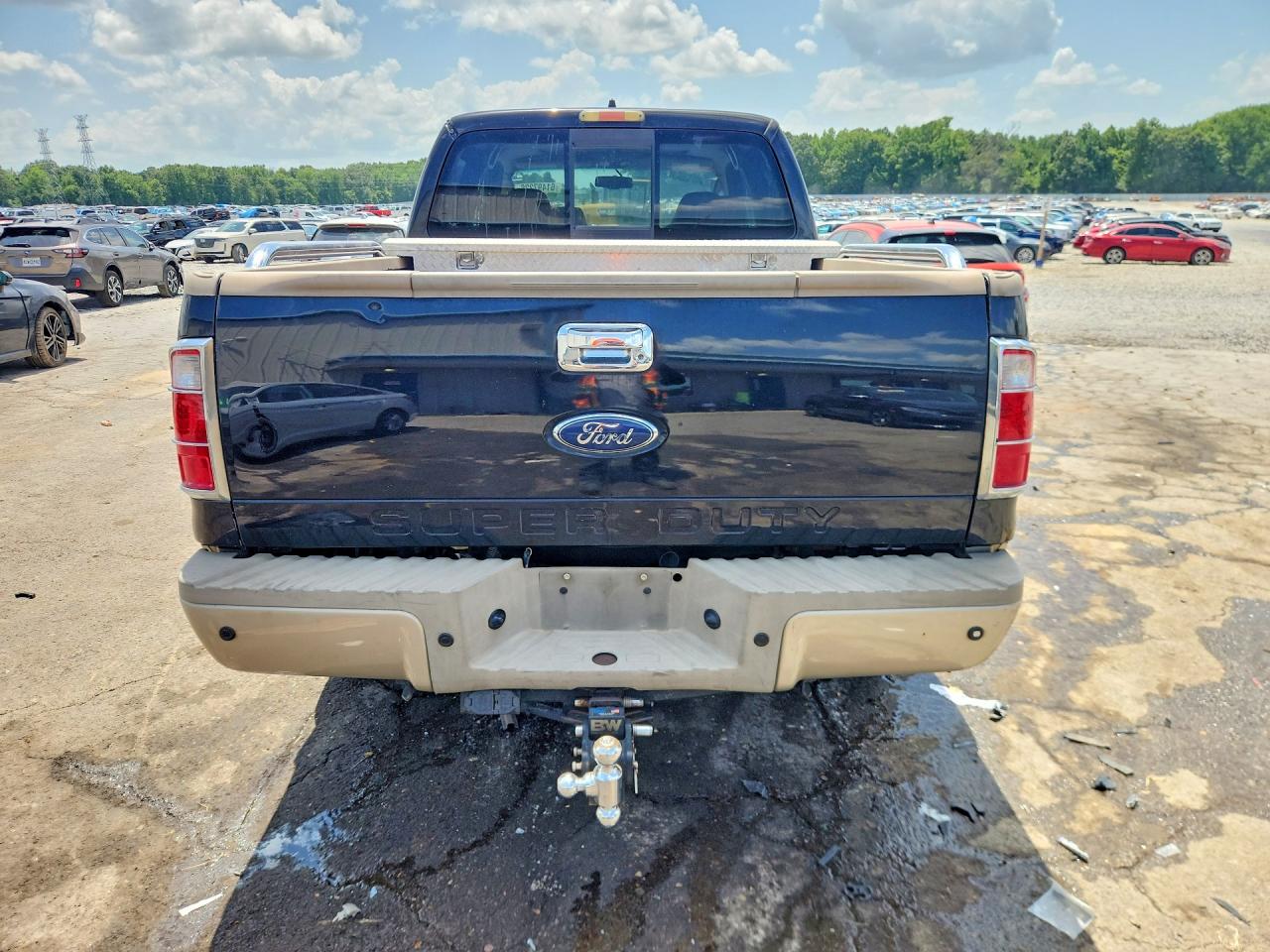 2008 Ford F250 Super Duty Black vin: 1FTSW21R38ED95113
