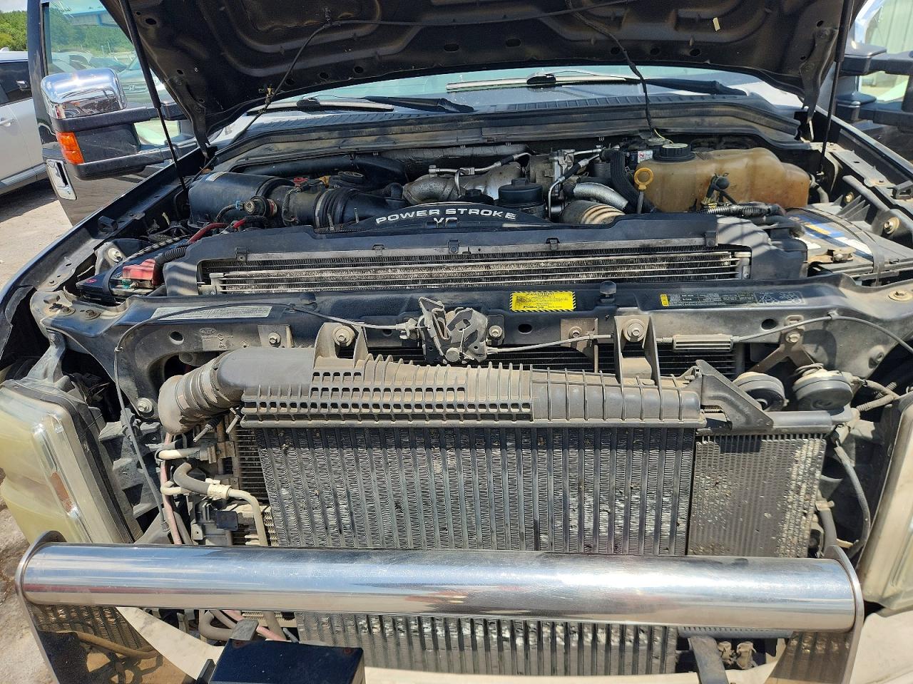 2008 Ford F250 Super Duty Black vin: 1FTSW21R38ED95113