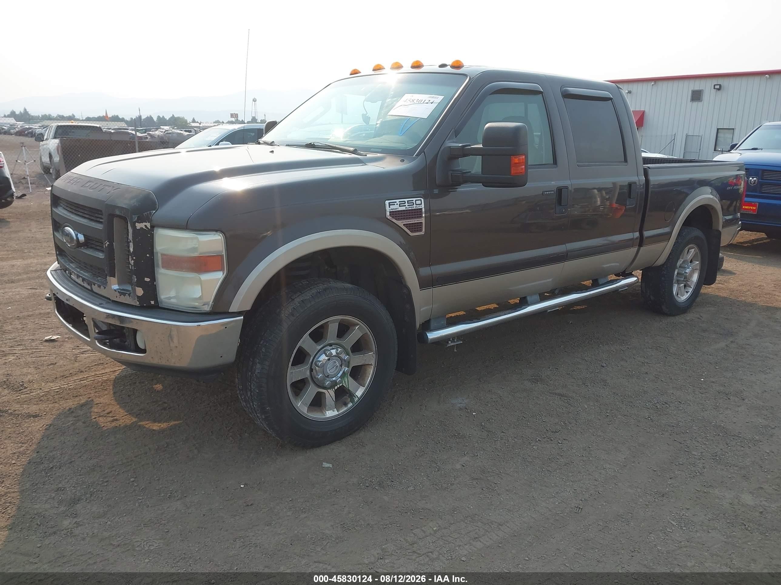 2008 Ford Super Duty F-250 Srw Fx4/harley-davidson/king Ranch/lariat/xl/xlt Серый vin: 1FTSW21R48EA48907