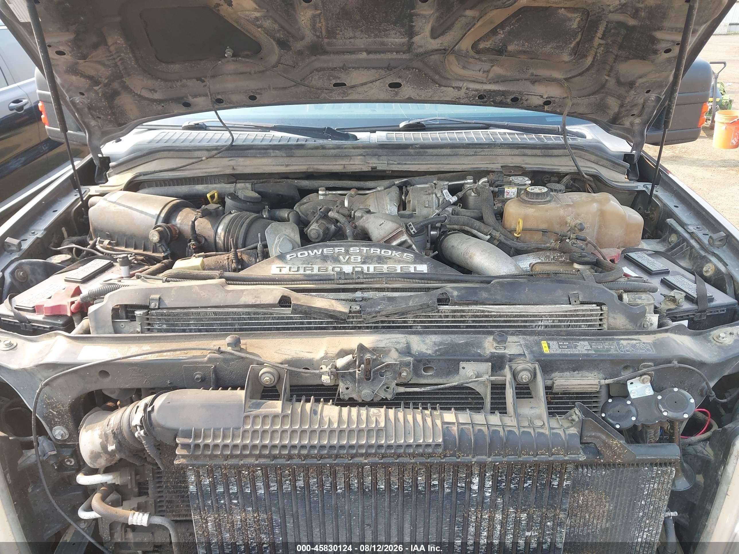 2008 Ford Super Duty F-250 Srw Fx4/harley-davidson/king Ranch/lariat/xl/xlt Серый vin: 1FTSW21R48EA48907