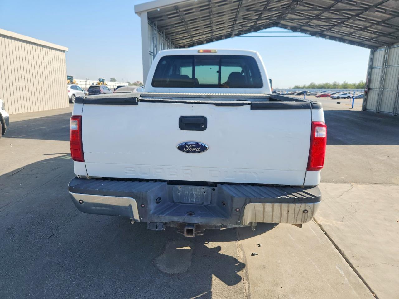 2008 Ford F250 Super Duty Белый vin: 1FTSW21R48EC34558