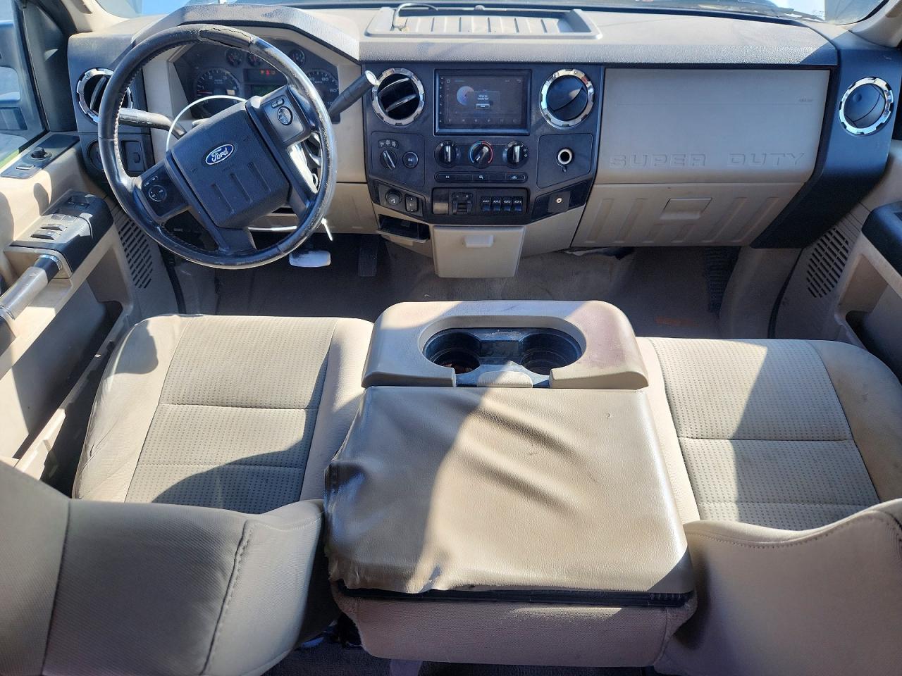 2008 Ford F250 Super Duty Белый vin: 1FTSW21R48EC34558