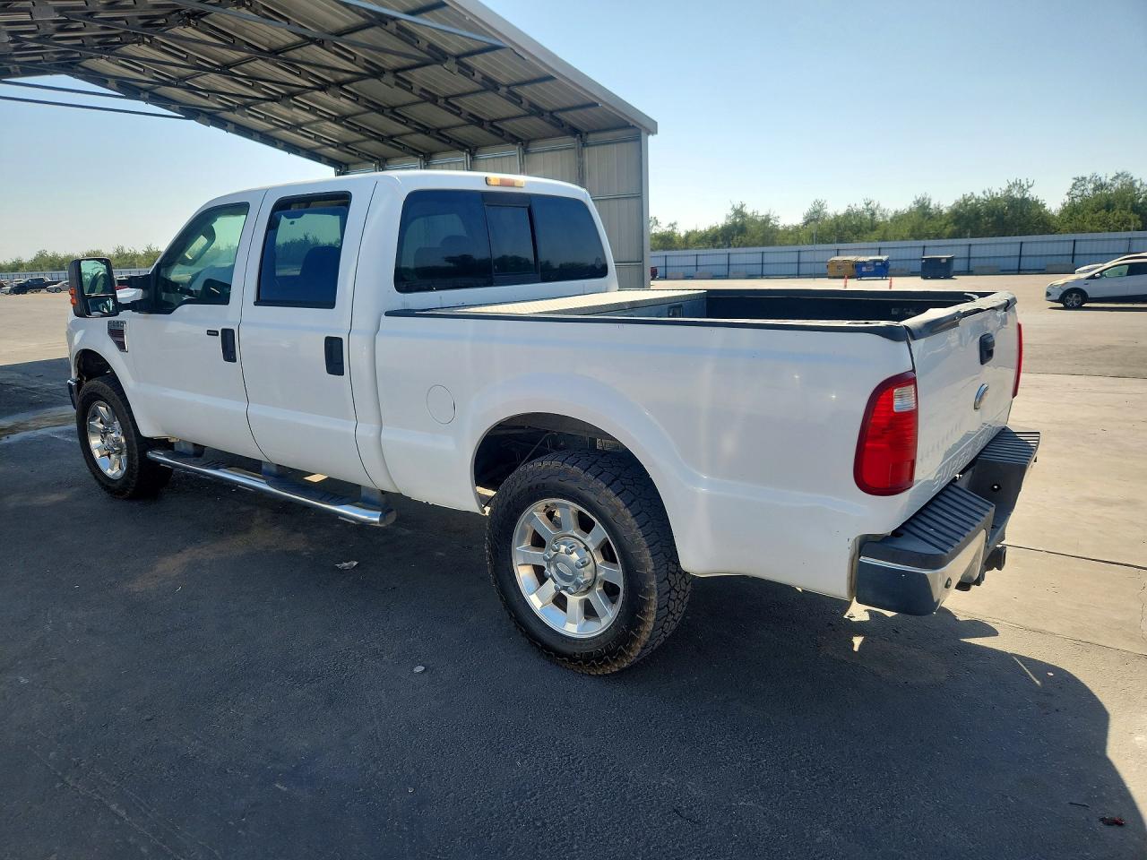 2008 Ford F250 Super Duty Белый vin: 1FTSW21R48EC34558