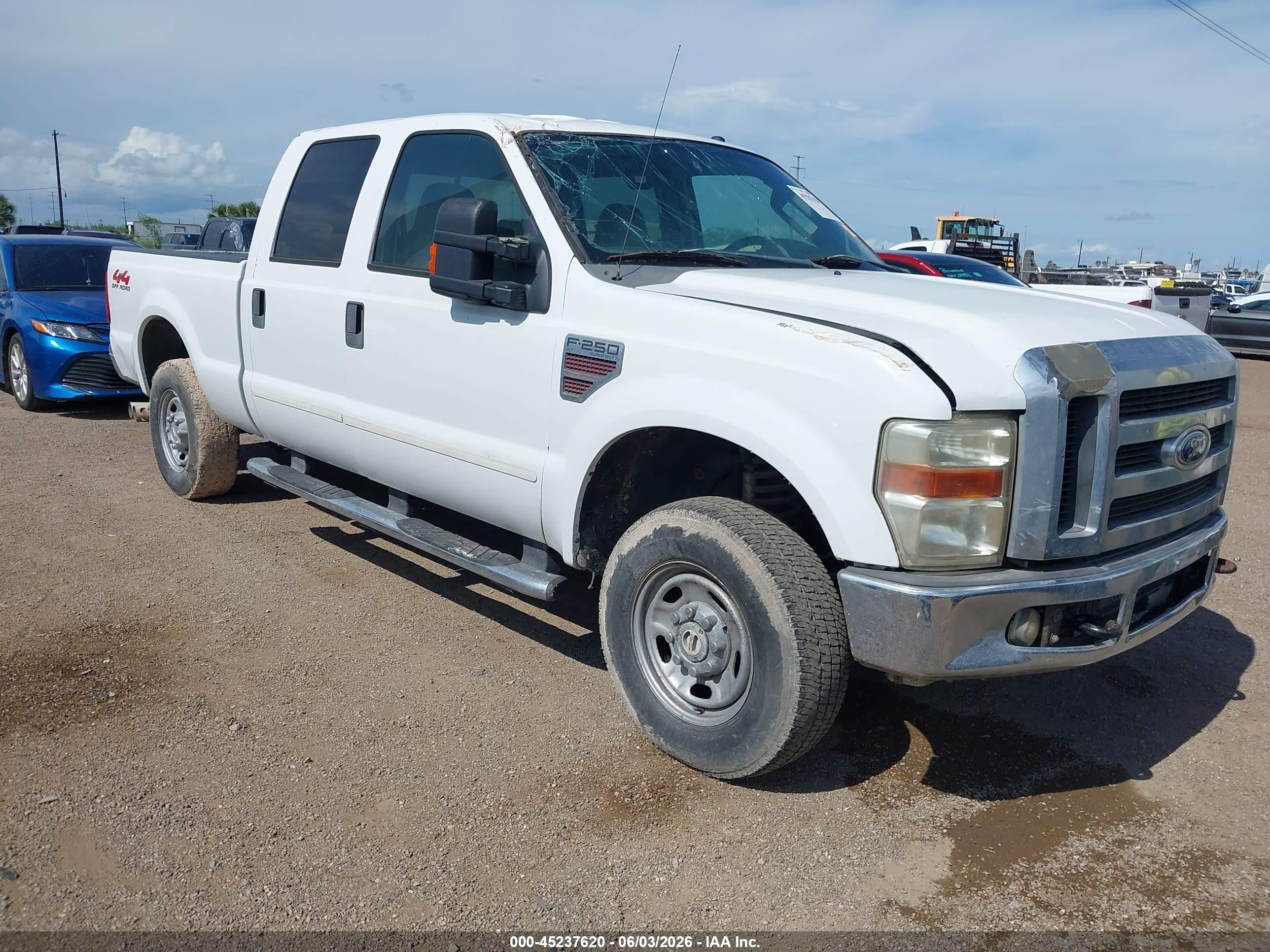 2008 Ford F-250 Fx4/harley-davidson/king Ranch/lariat/xl/xlt Белый vin: 1FTSW21R48ED54134